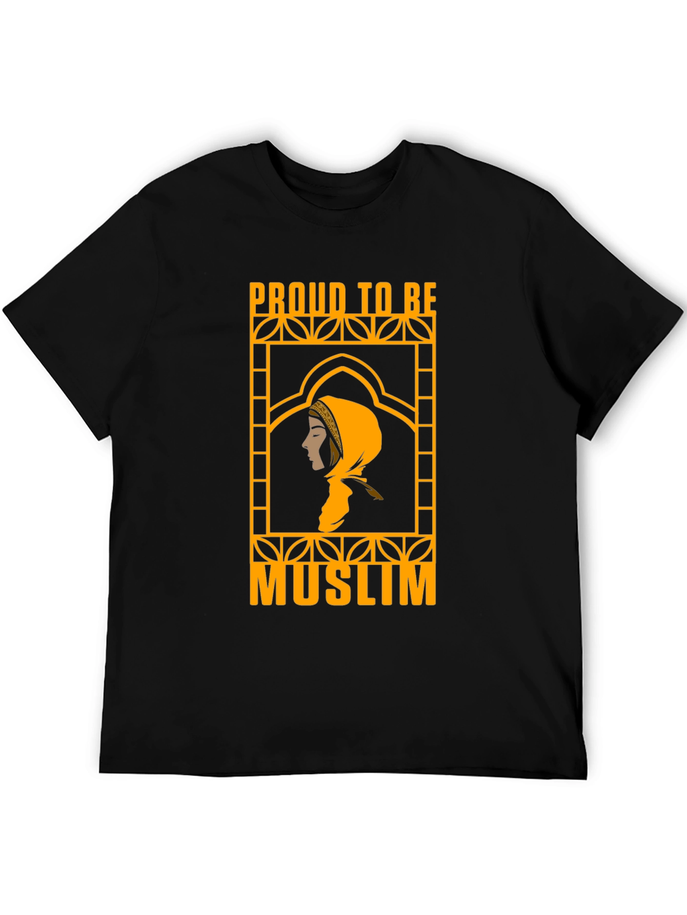 Proud to Be Muslim T-Shirt - Unisex Black Tee