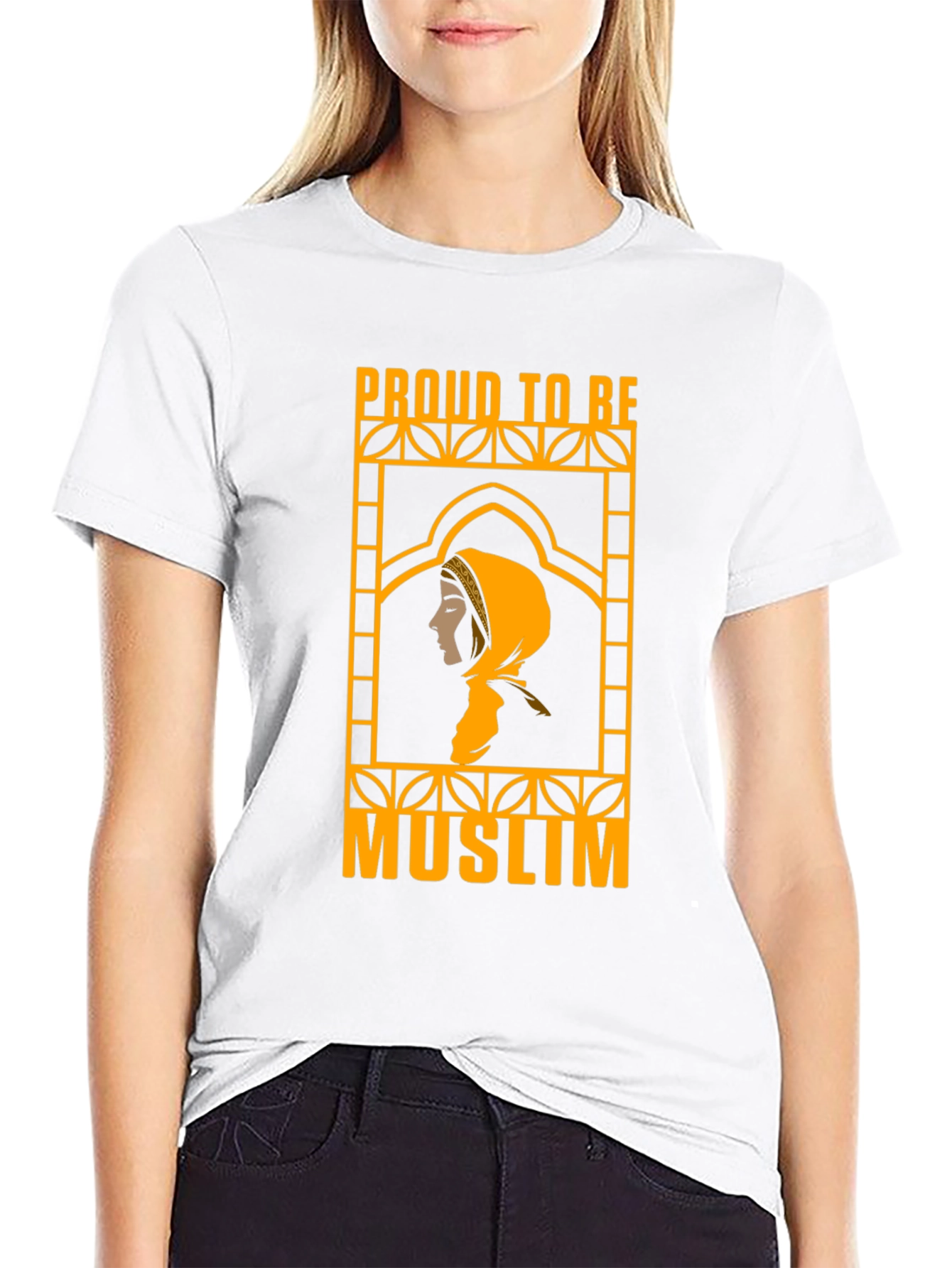 Proud to Be Muslim T-Shirt - Unisex Black Tee