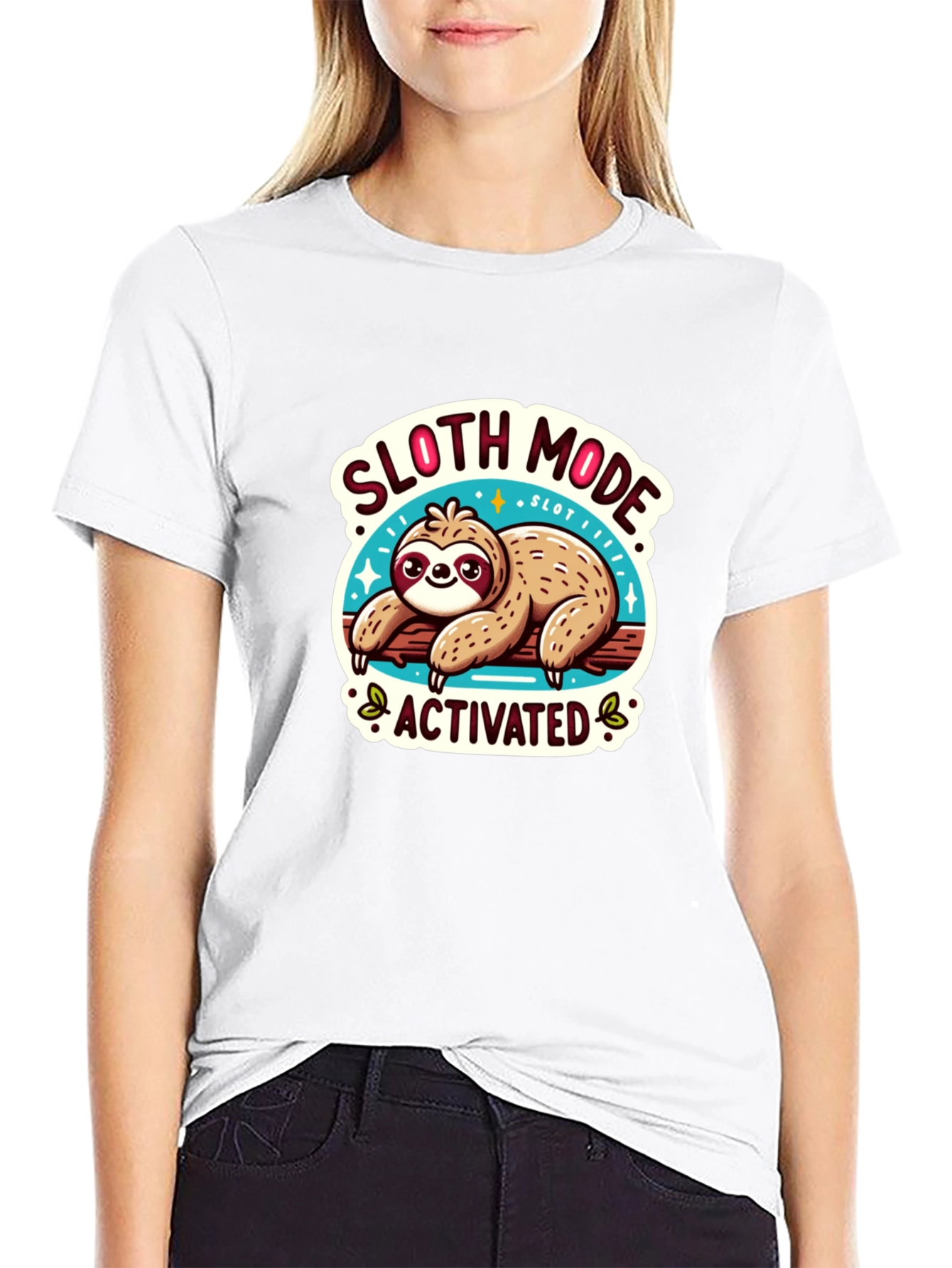 Sloth Mode Activated Graphic Tee