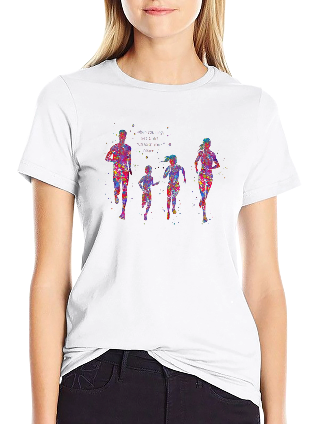 Family Run Black T-Shirt
