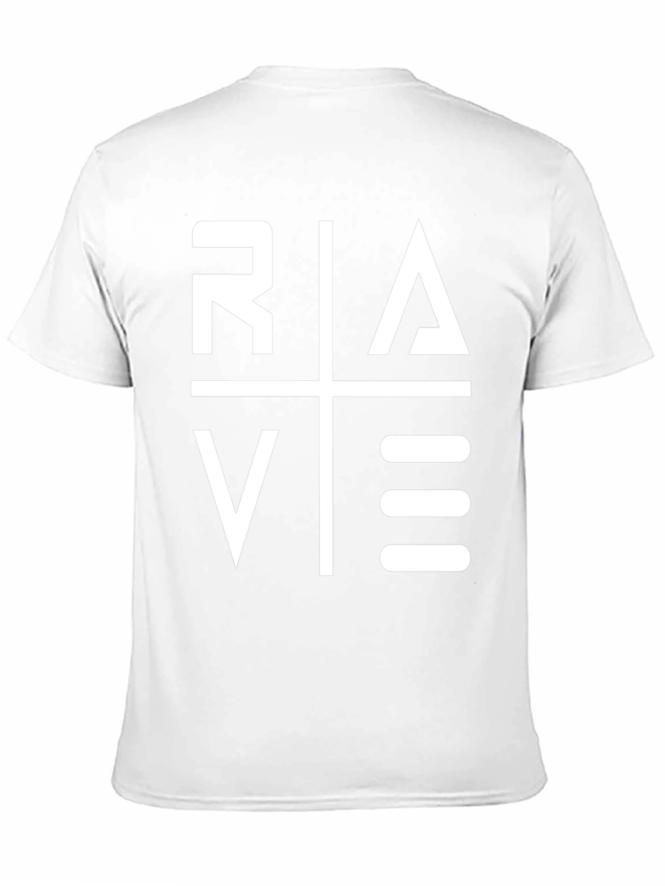 Rave Graphic Tee - Black Cotton T-Shirt