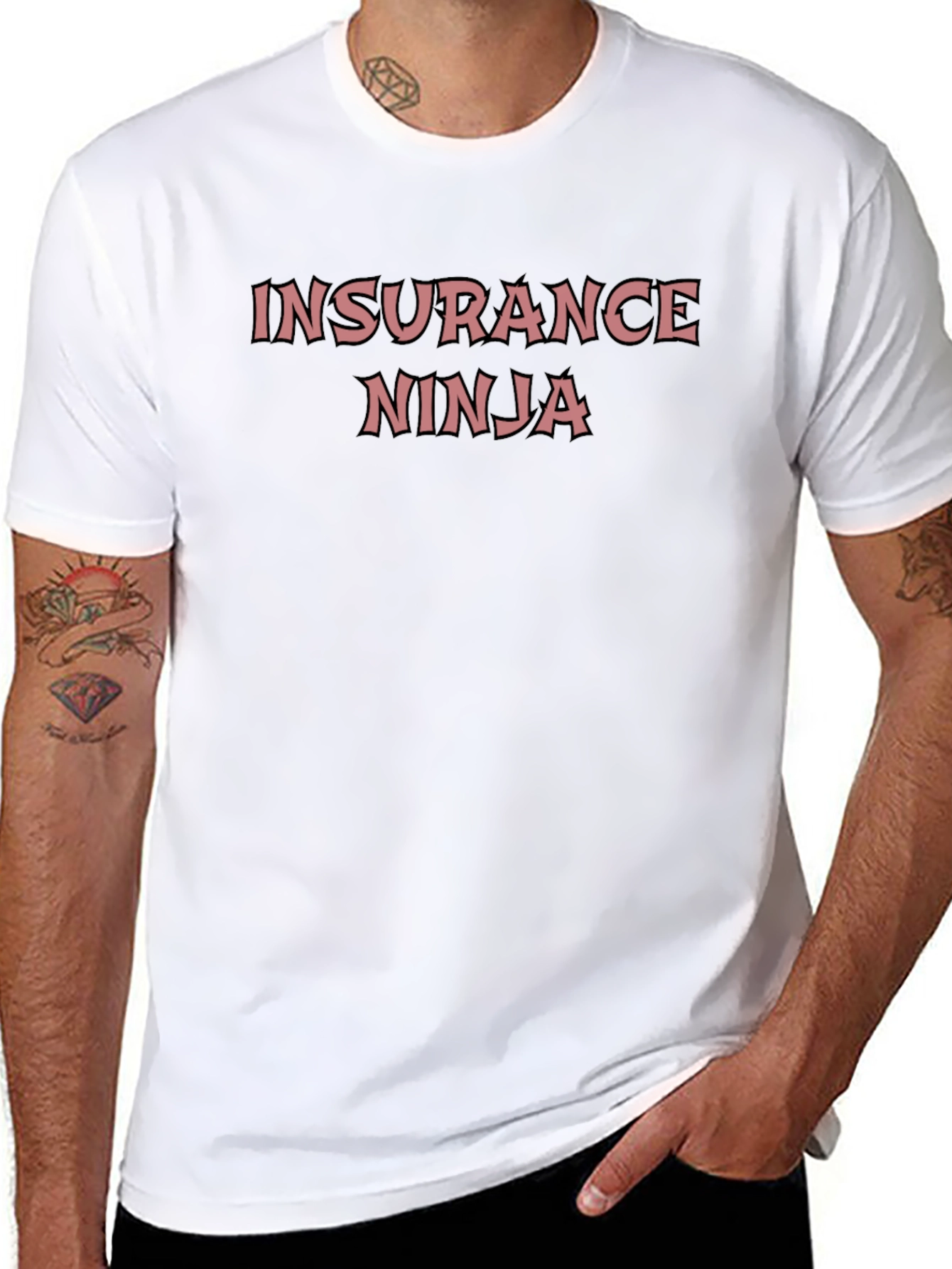 Insurance Ninja Graphic T-Shirt - Black