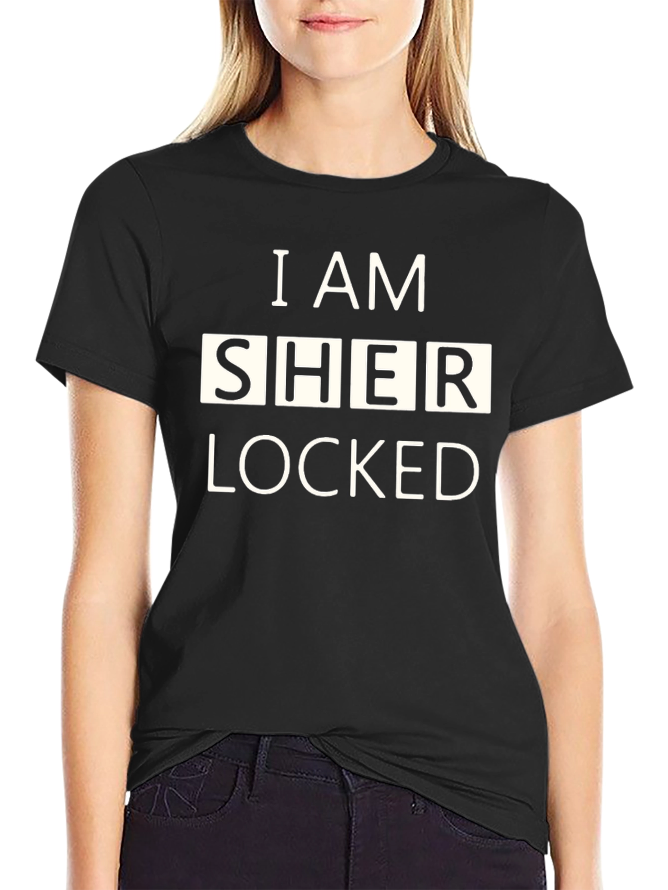 I Am Sher Locked T-Shirt - Novelty Graphic Tee