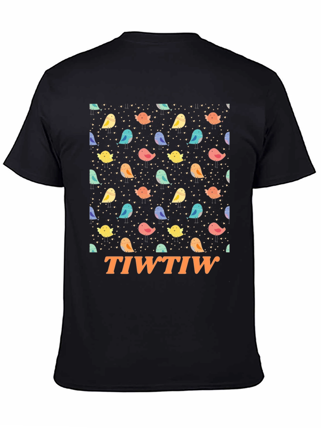 TIWTIW Bird Pattern Tee