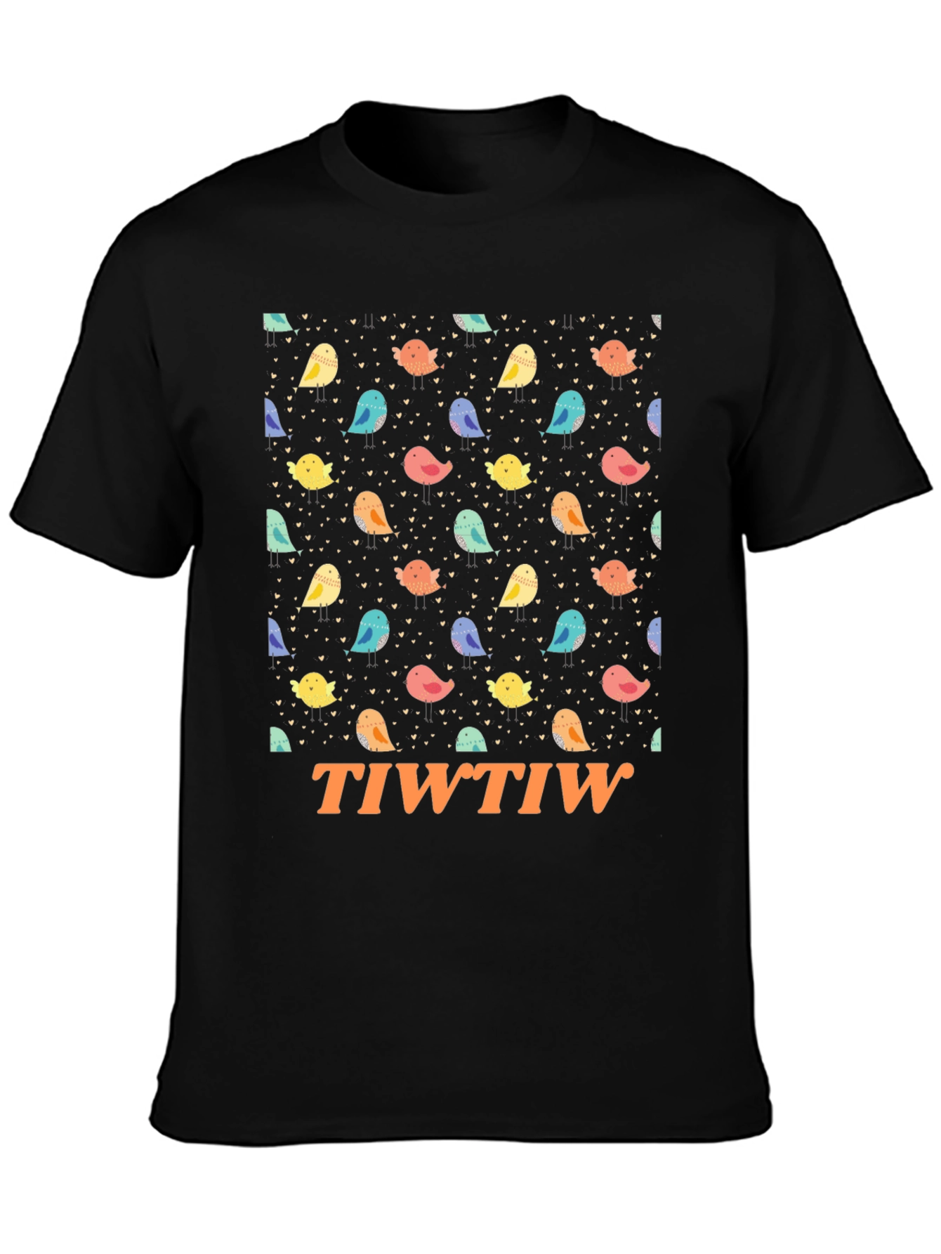 TIWTIW Bird Pattern Tee