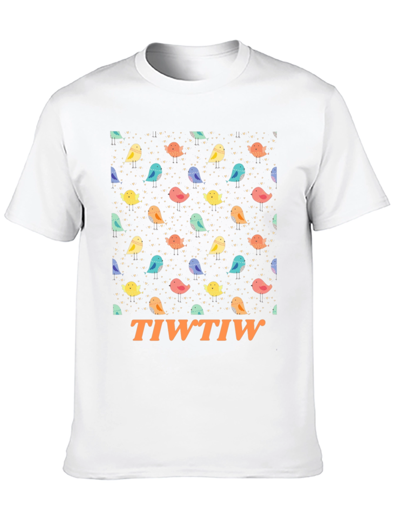TIWTIW Bird Pattern Tee