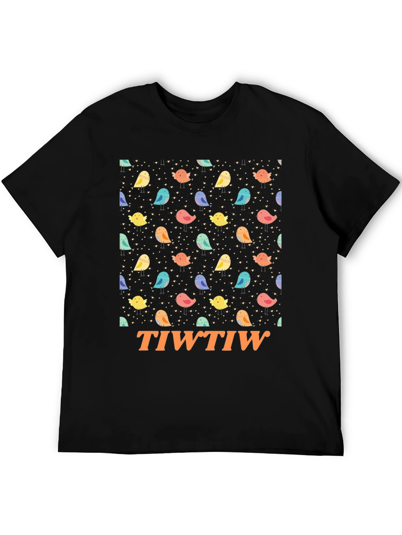 TIWTIW Bird Pattern Tee