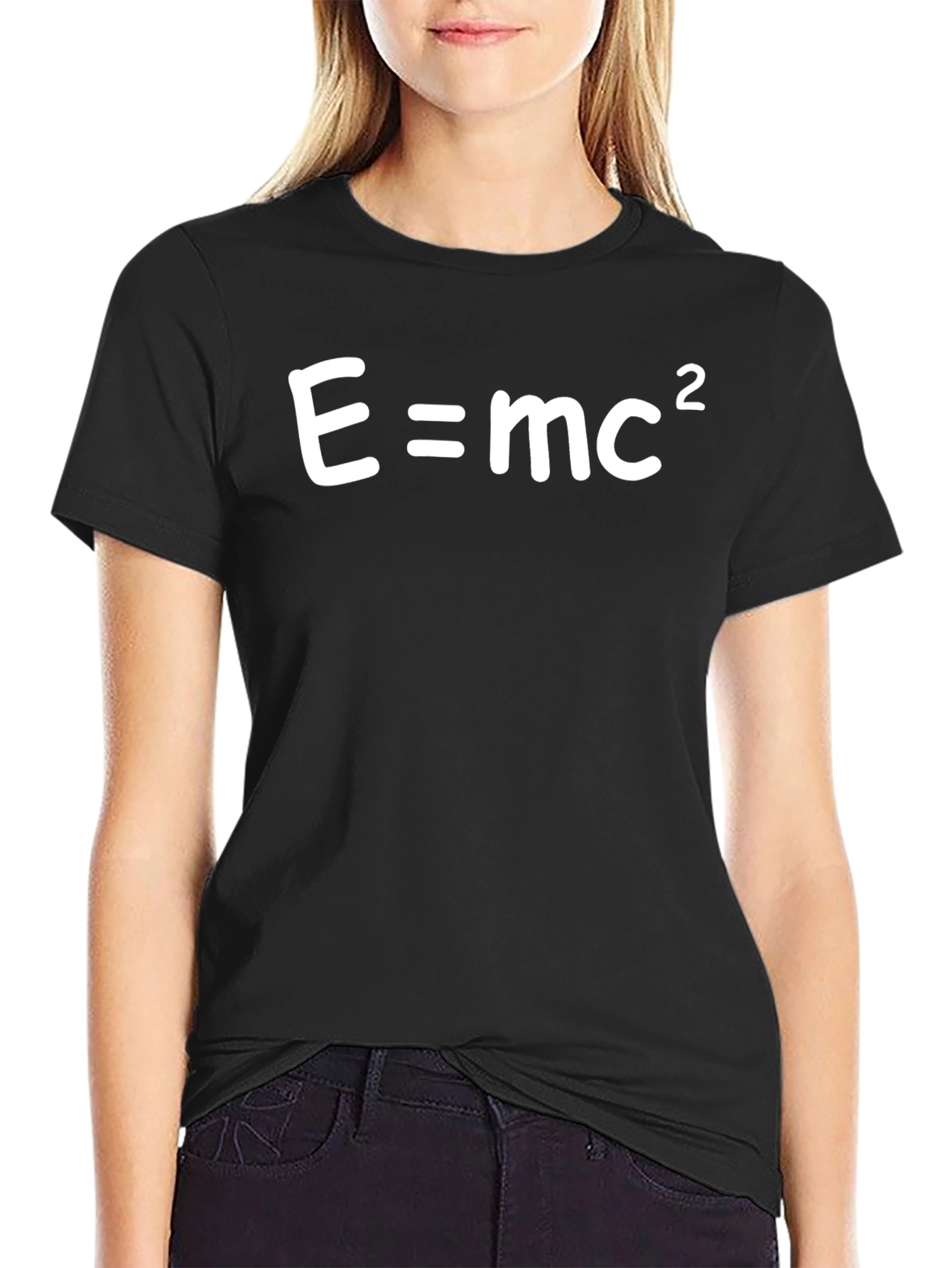 E=mc² T-Shirt - Black Science Tee