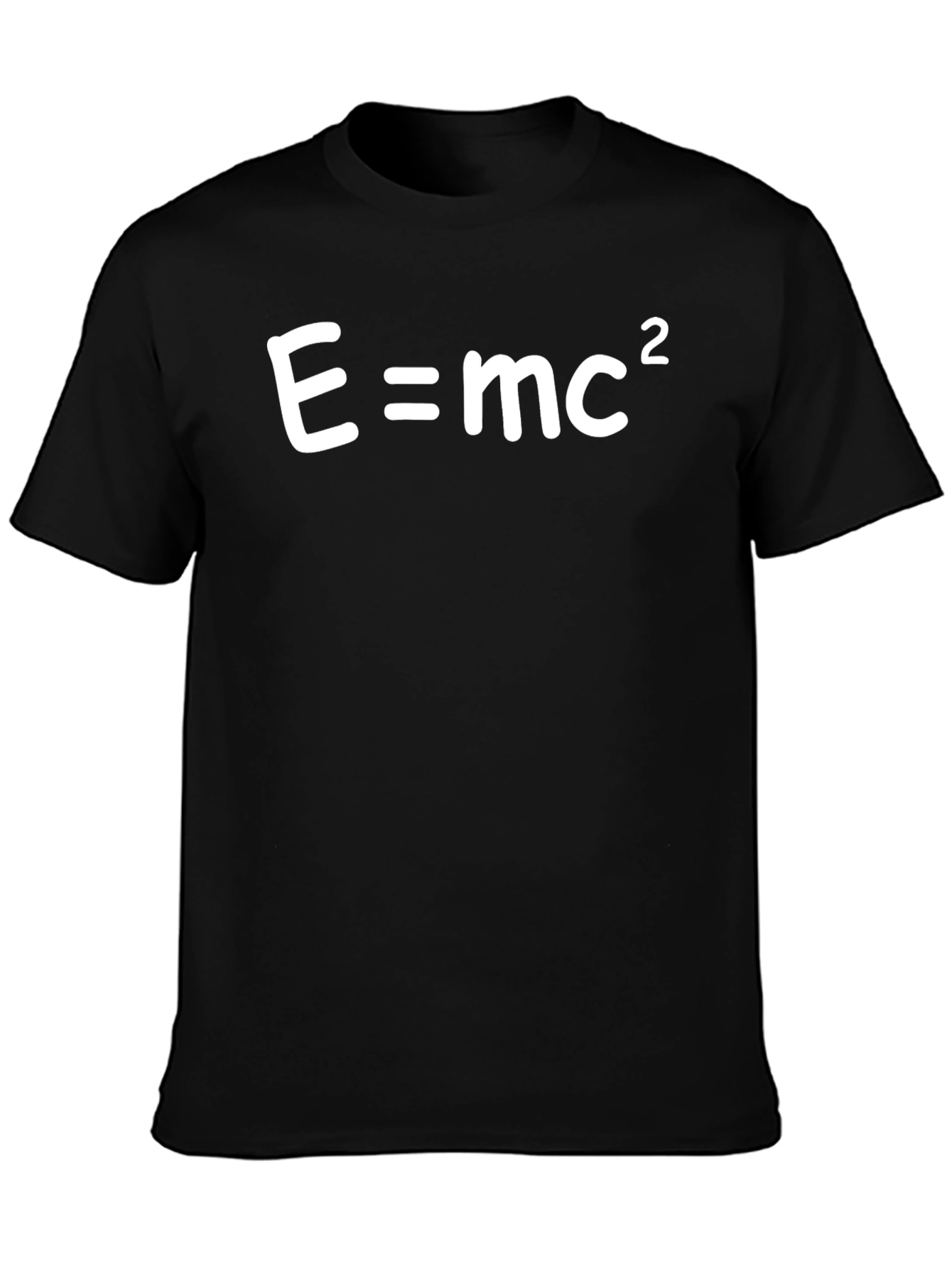 E=mc² T-Shirt - Black Science Tee