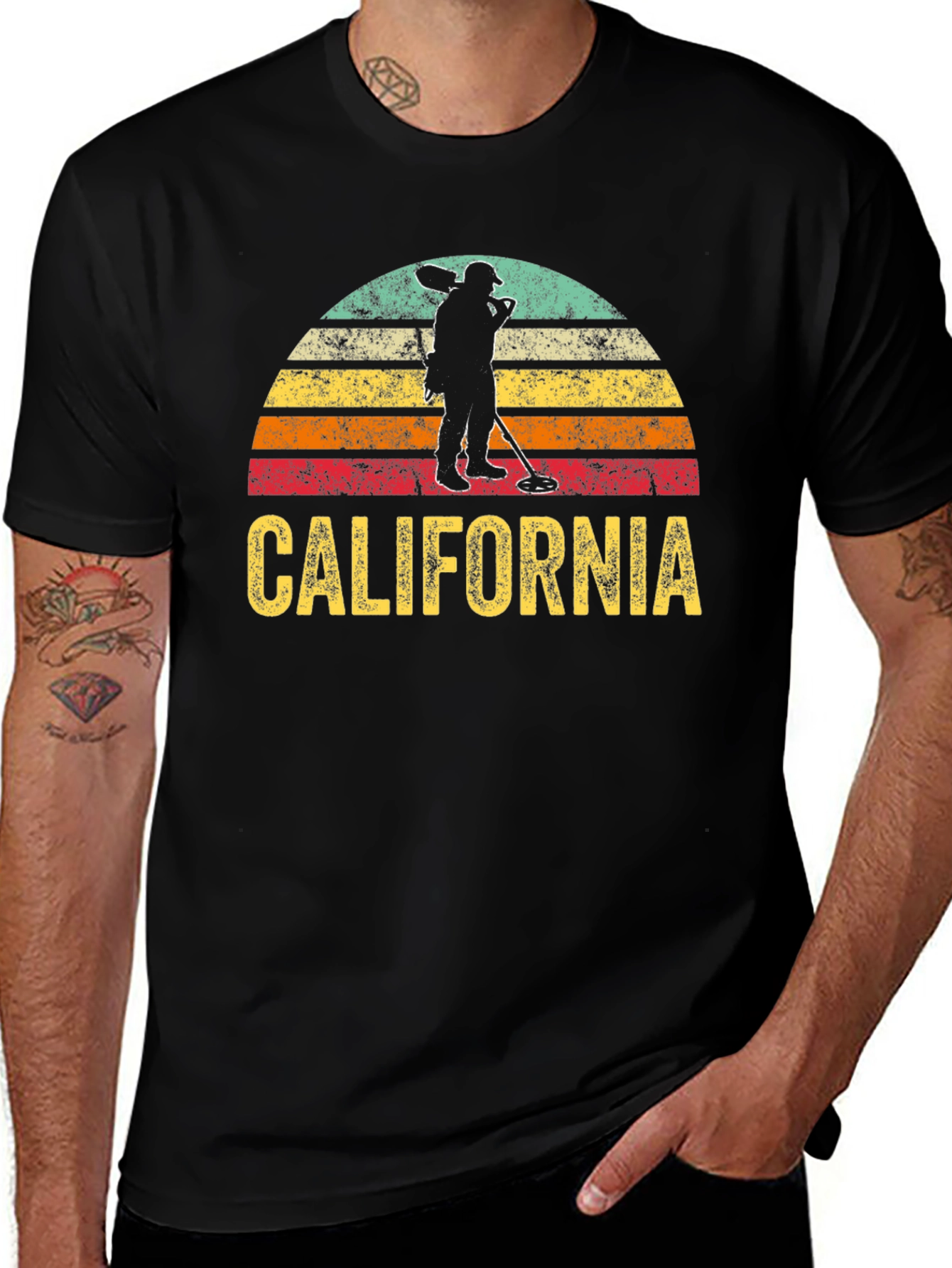 California Metal Detecting T-Shirt