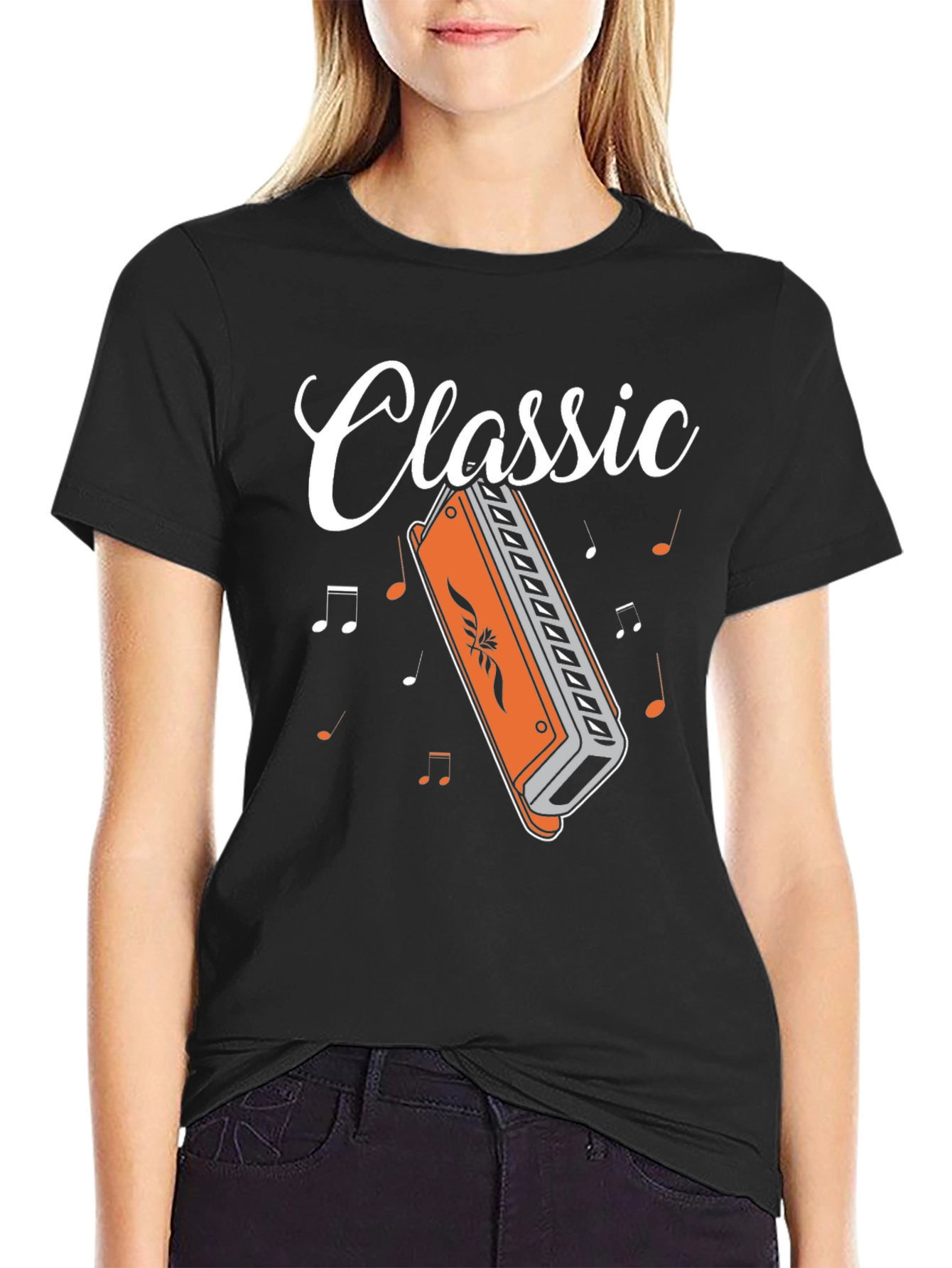Classic Harmonica Music T-Shirt