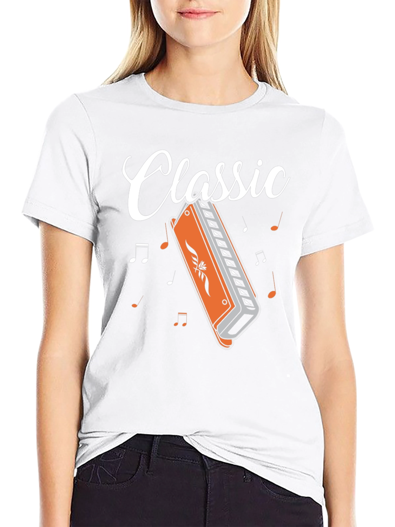 Classic Harmonica Music T-Shirt