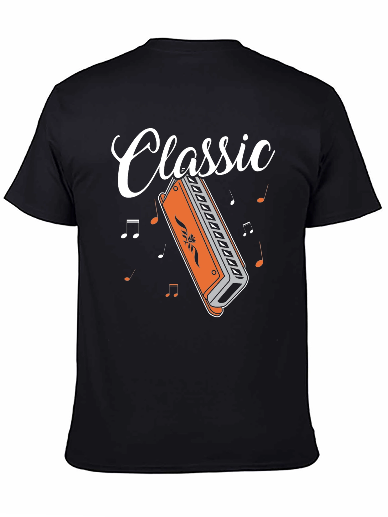 Classic Harmonica Music T-Shirt