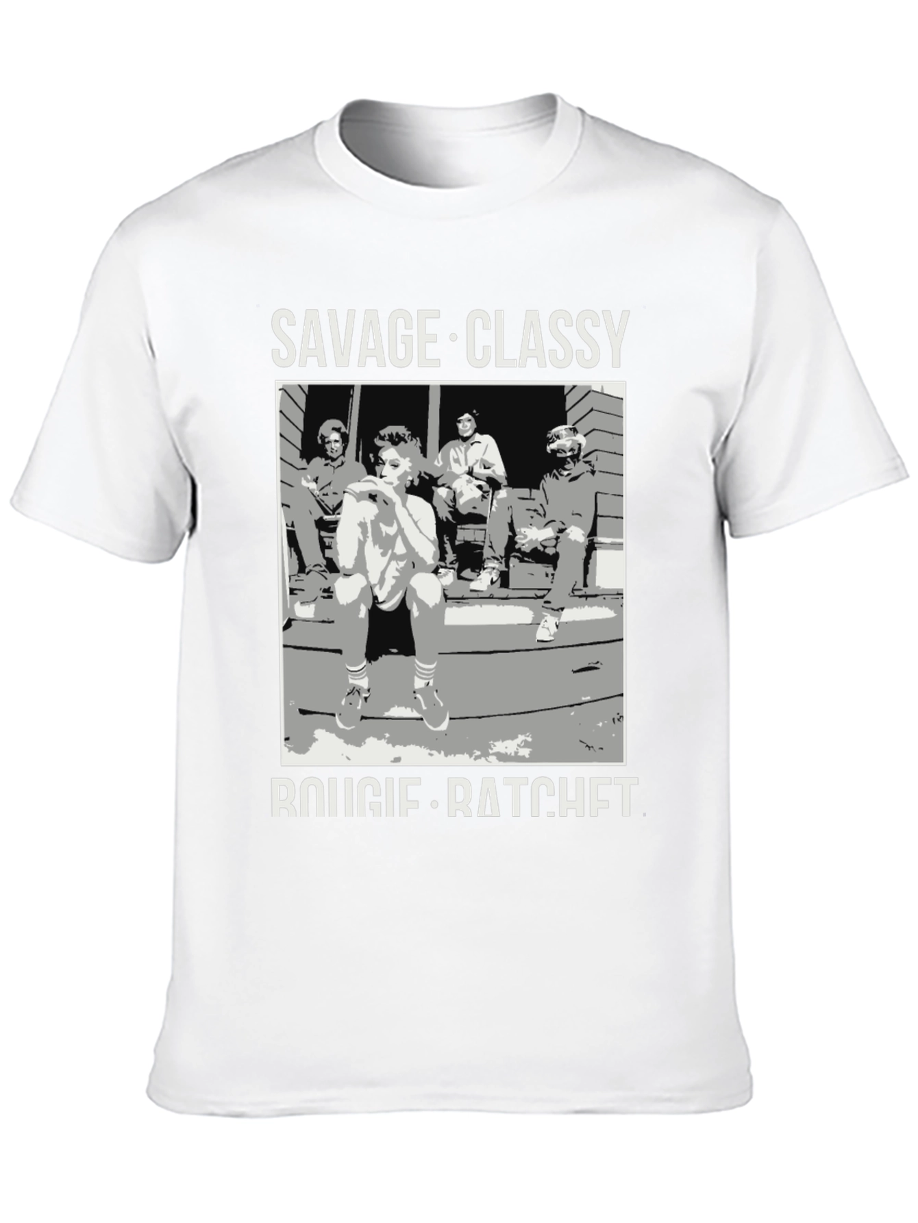 Savage Classy Bougie Ratchet Graphic Tee