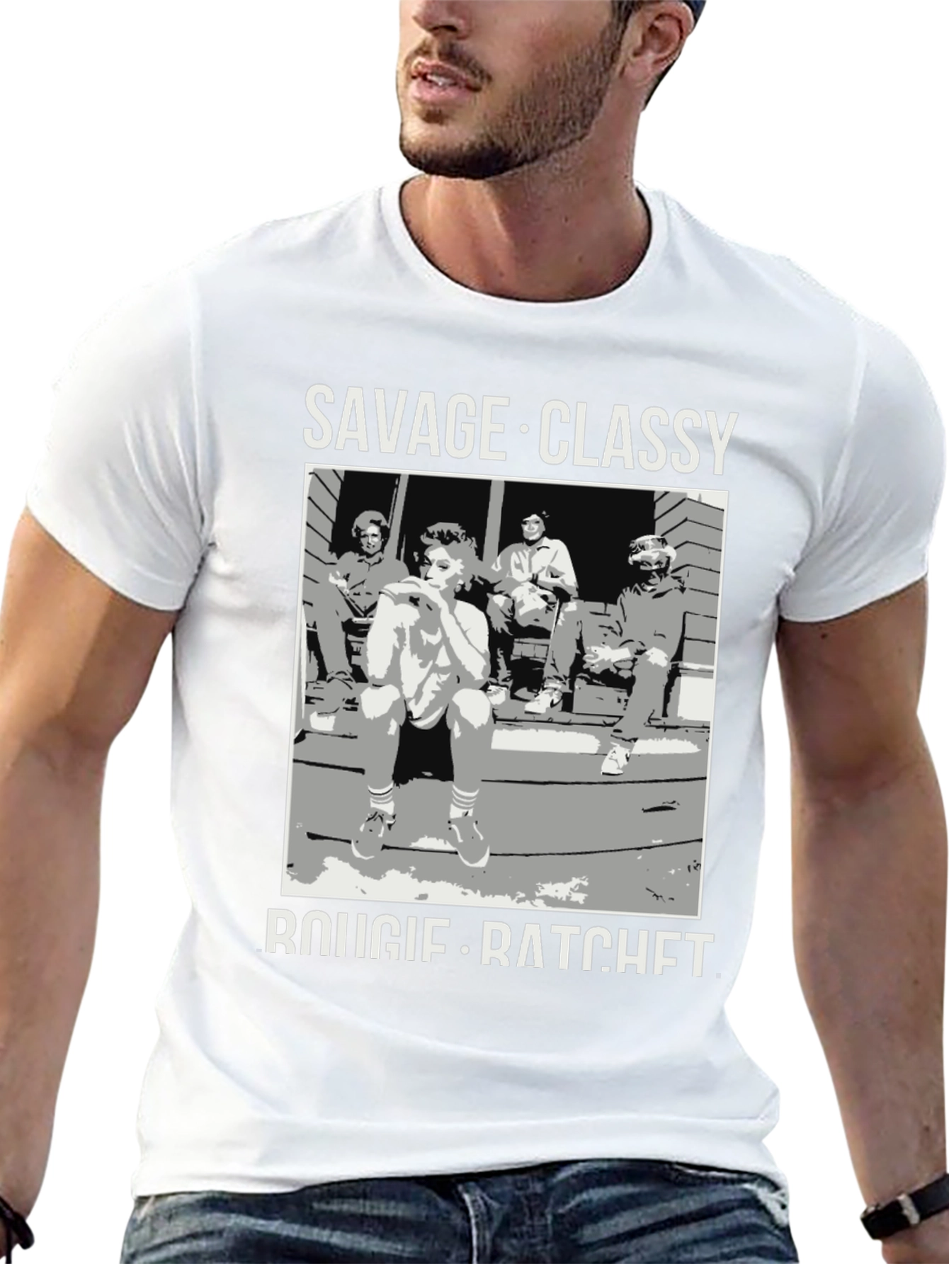 Savage Classy Bougie Ratchet Graphic Tee