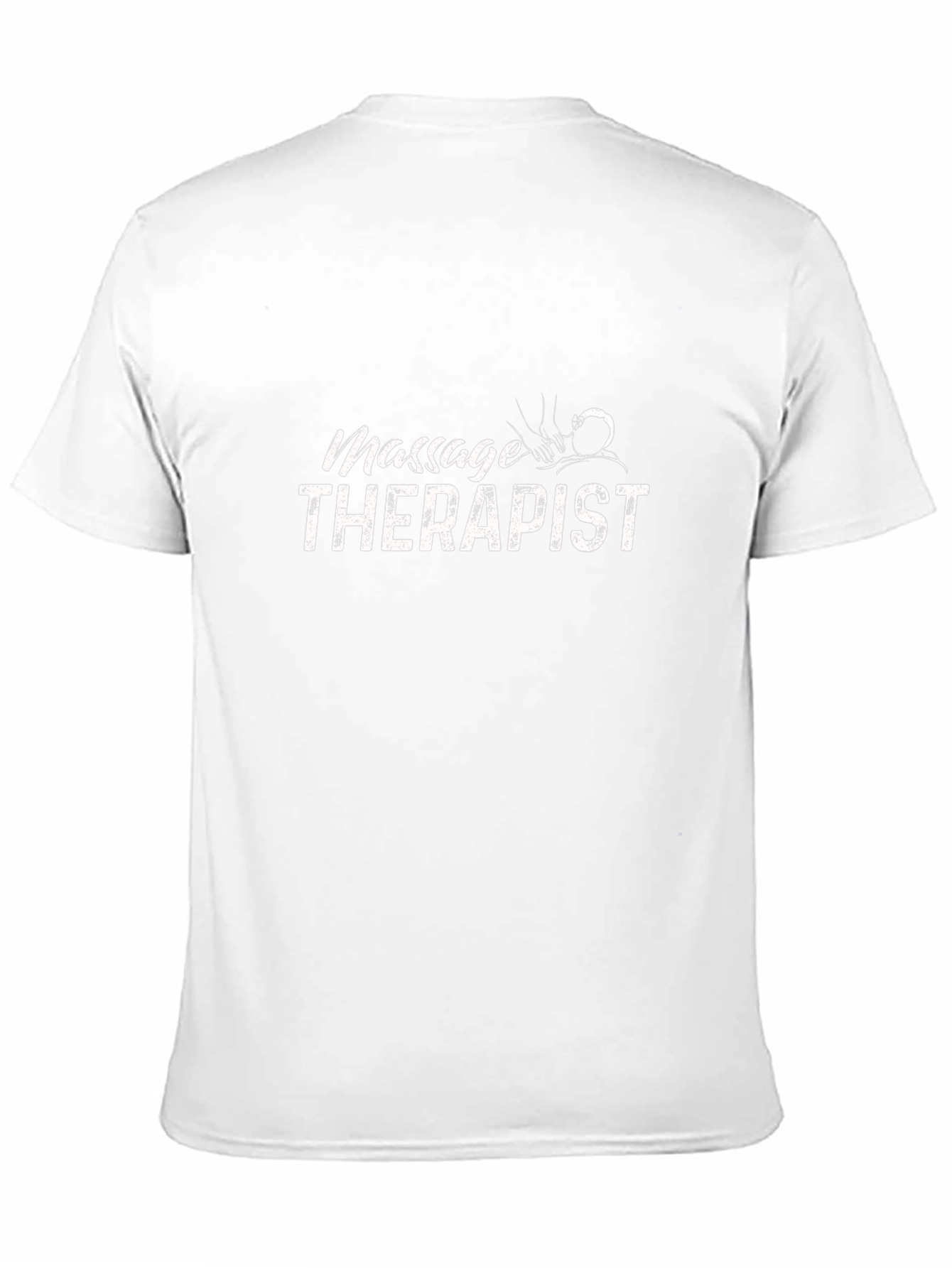 Massage Therapist Graphic T-Shirt - Black