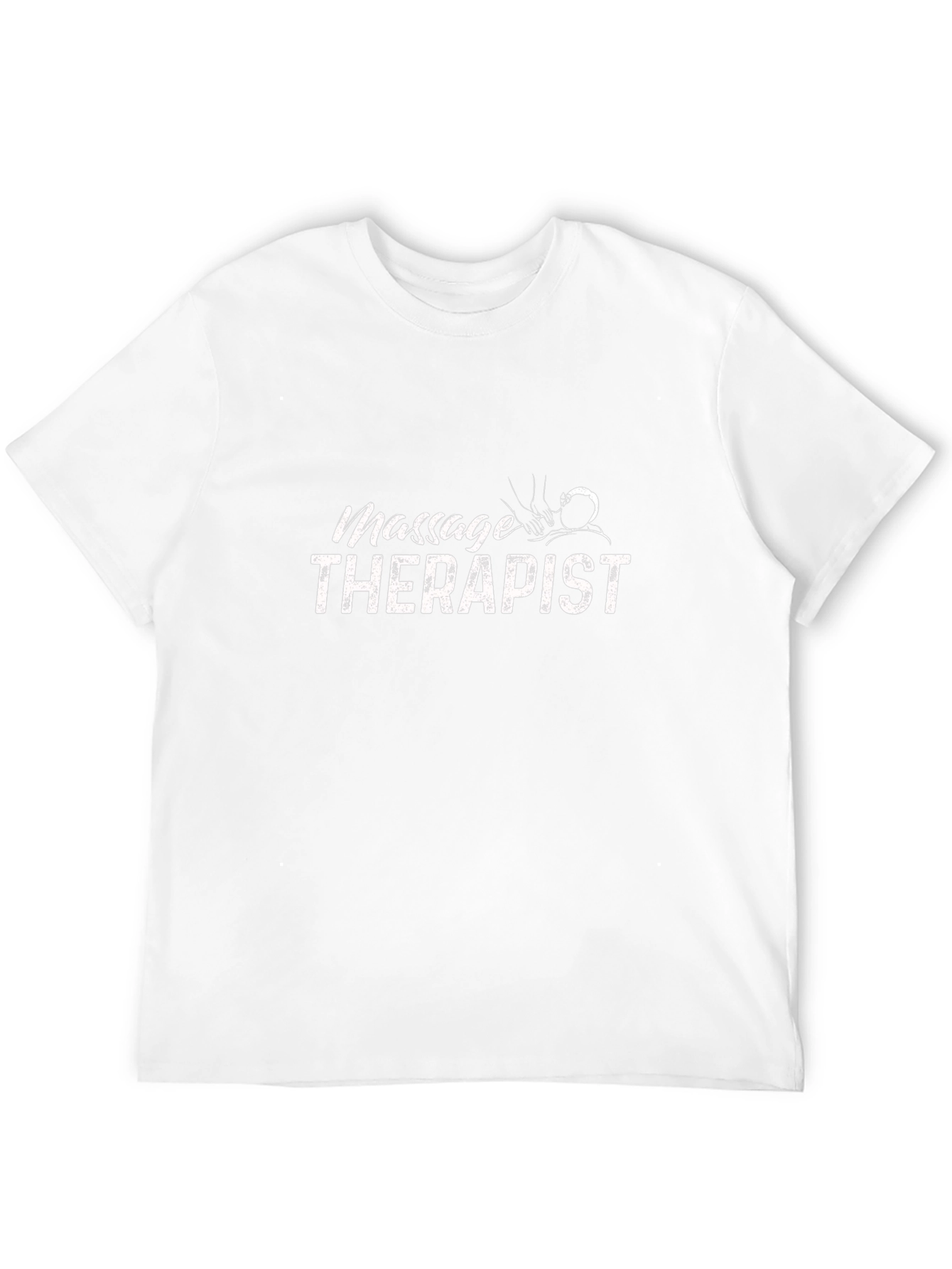 Massage Therapist Graphic T-Shirt - Black