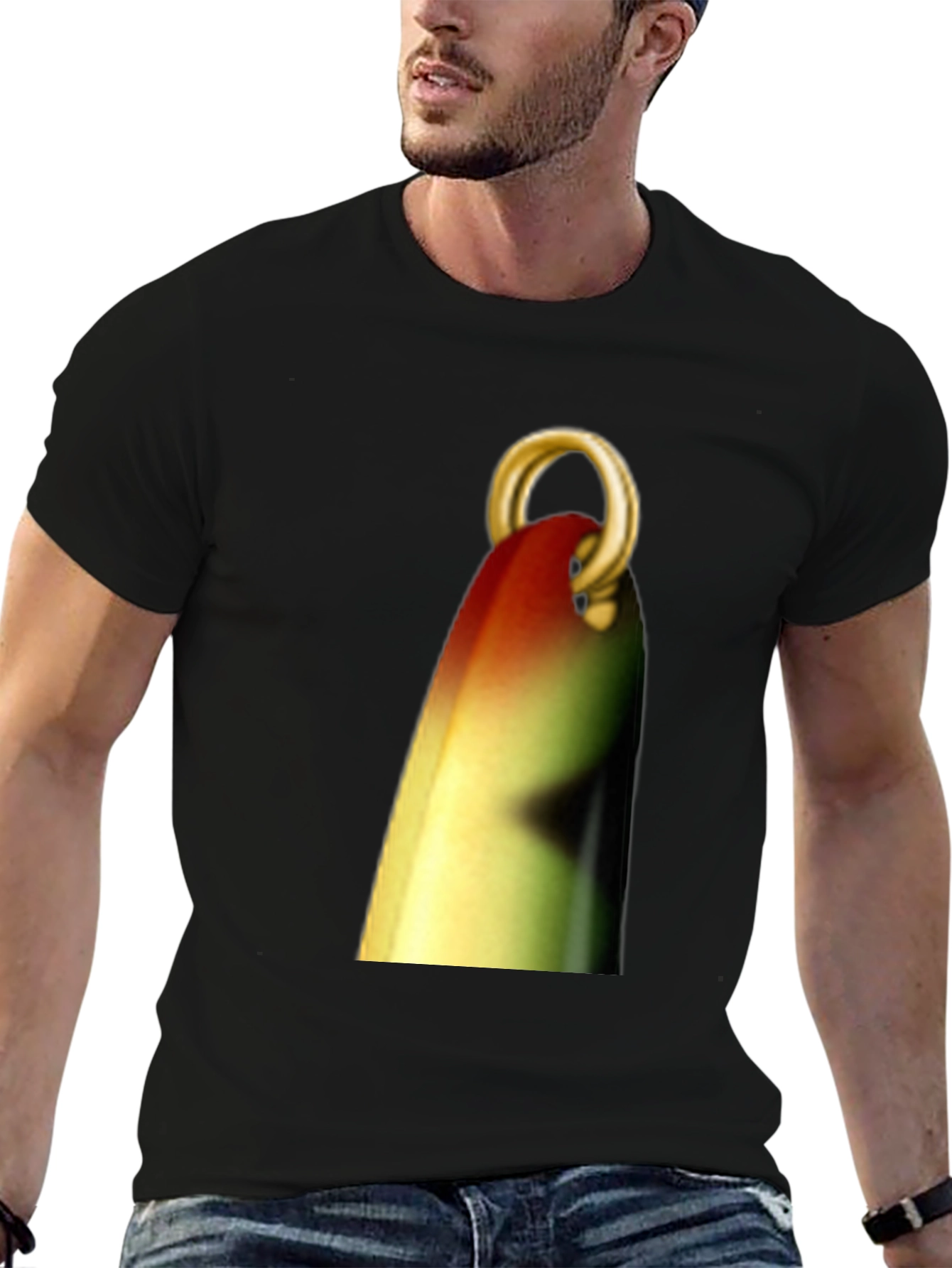Fishing Lure Graphic Tee - Anglers Black T-Shirt