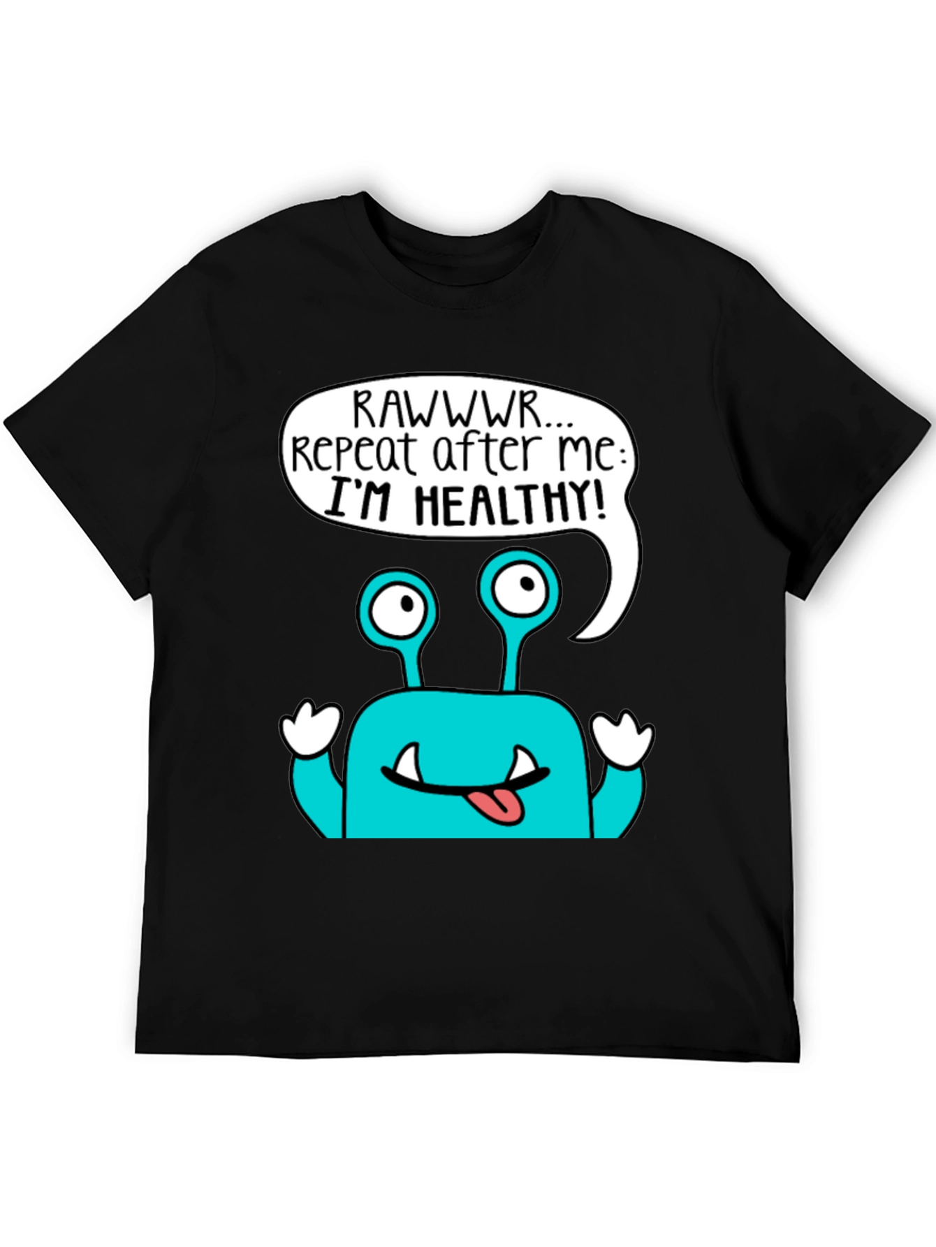Healthy Monster Graphic T-Shirt