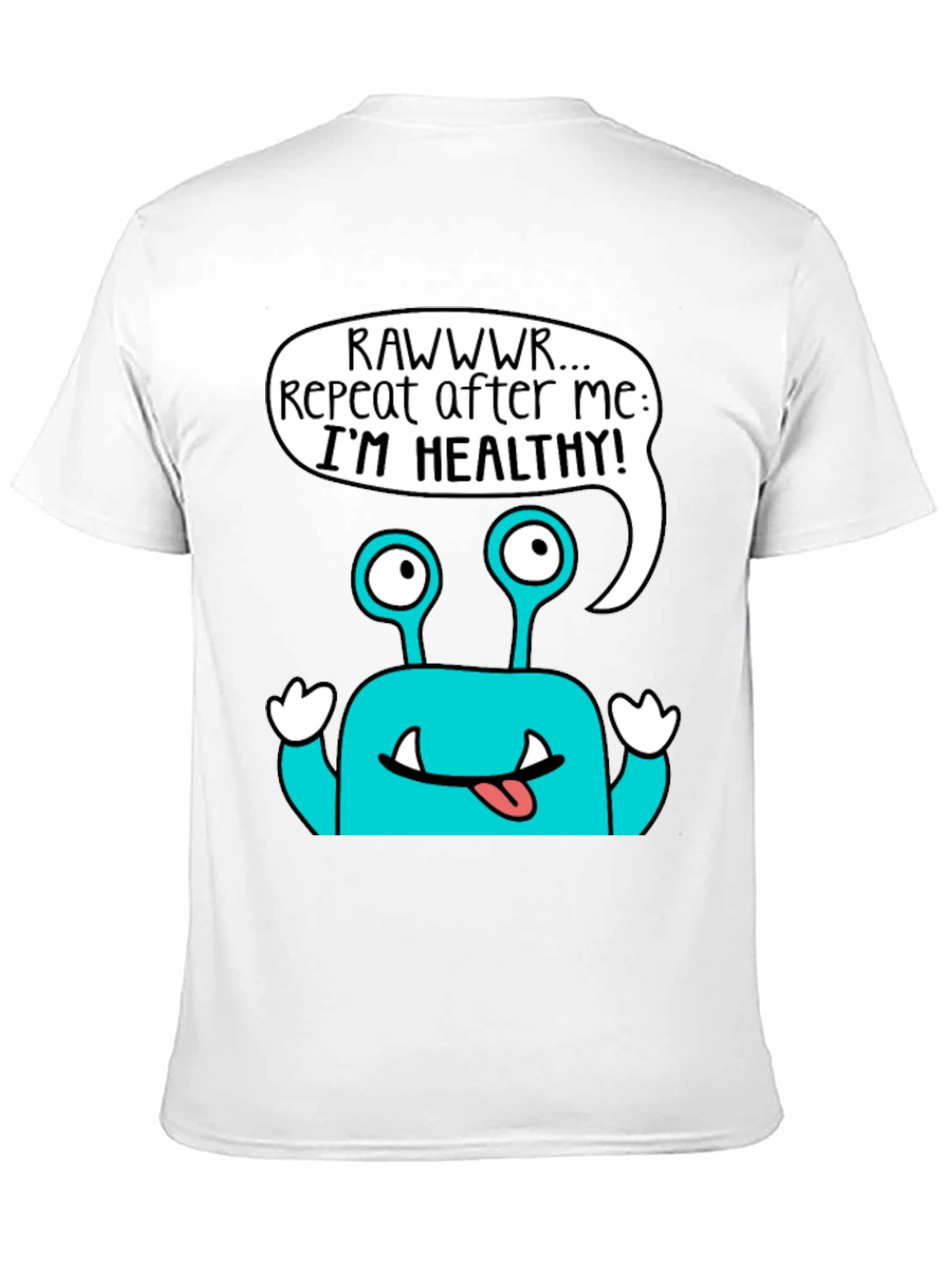 Healthy Monster Graphic T-Shirt