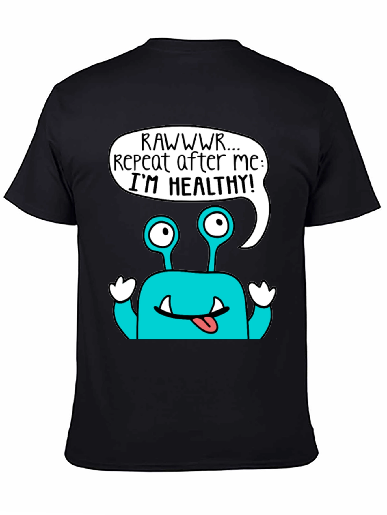 Healthy Monster Graphic T-Shirt