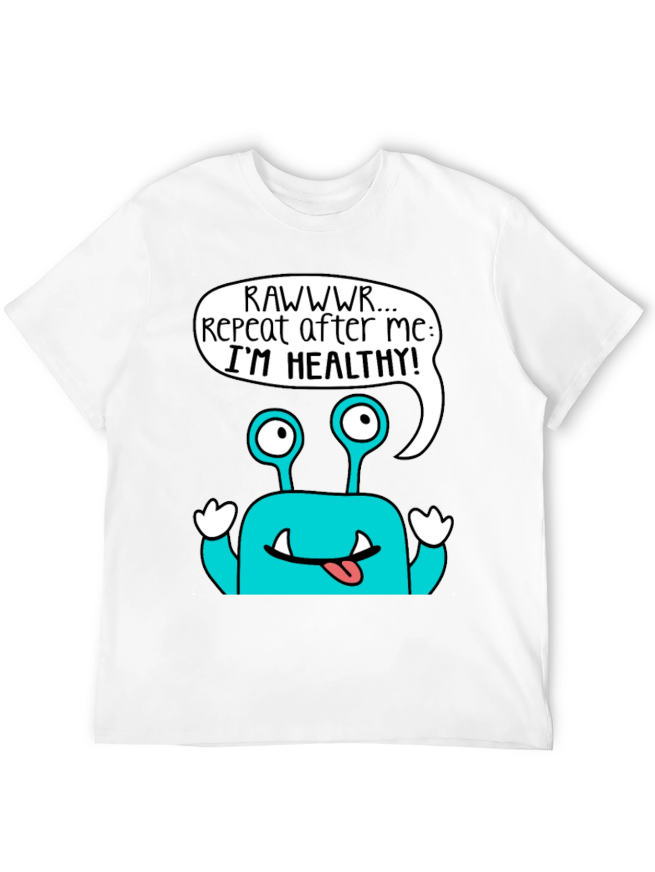 Healthy Monster Graphic T-Shirt