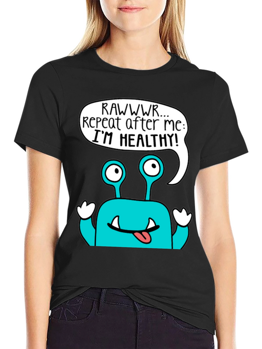 Healthy Monster Graphic T-Shirt