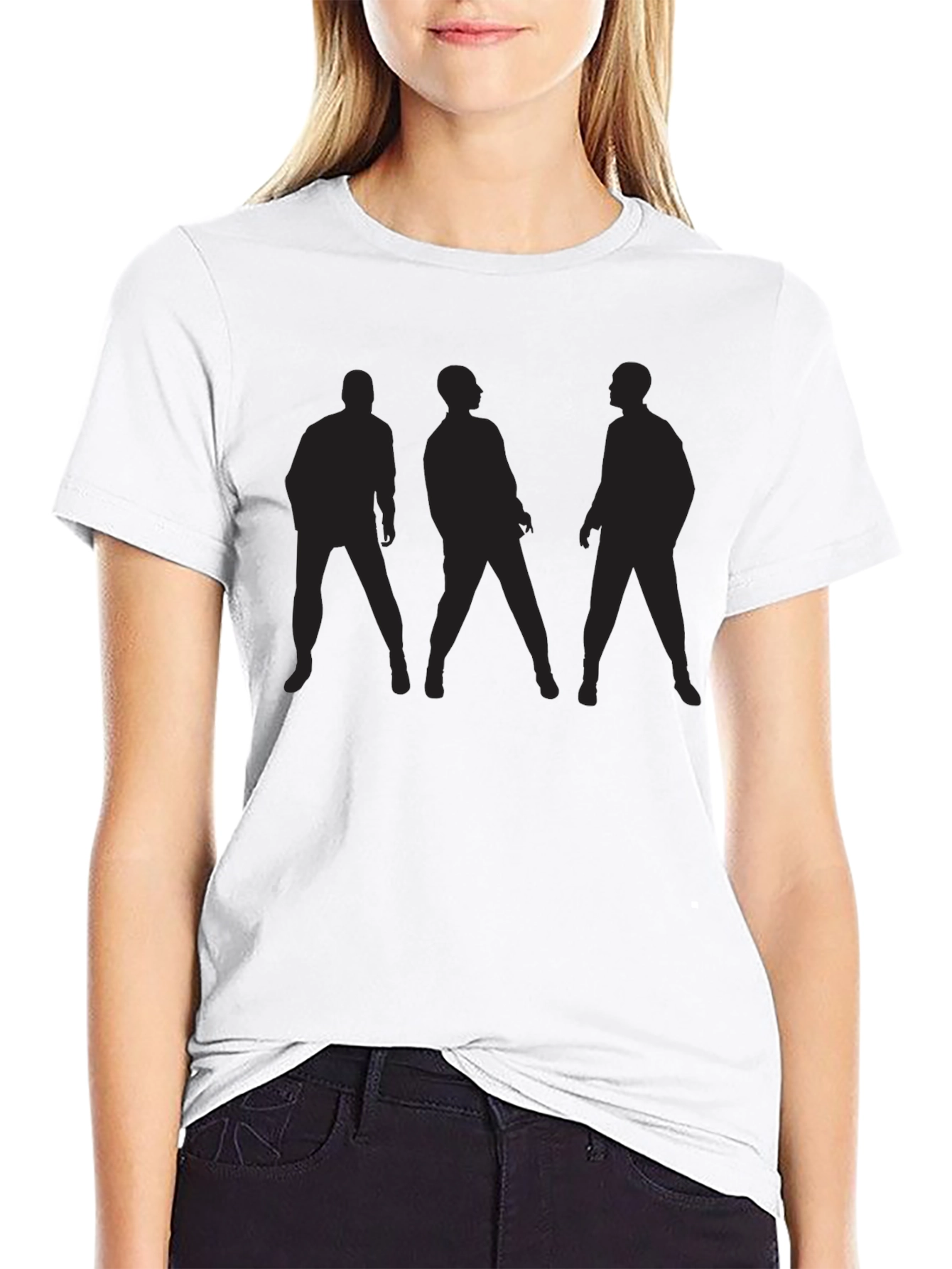 Silhouette Trio Black T-Shirt