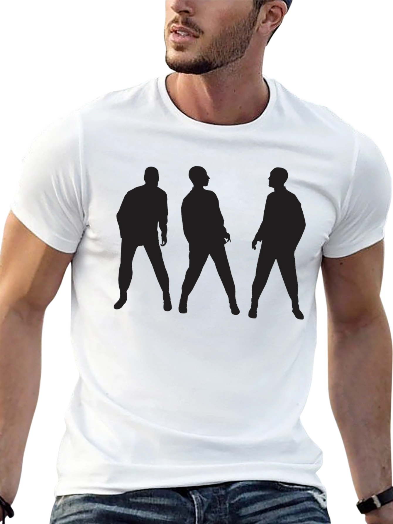 Silhouette Trio Black T-Shirt