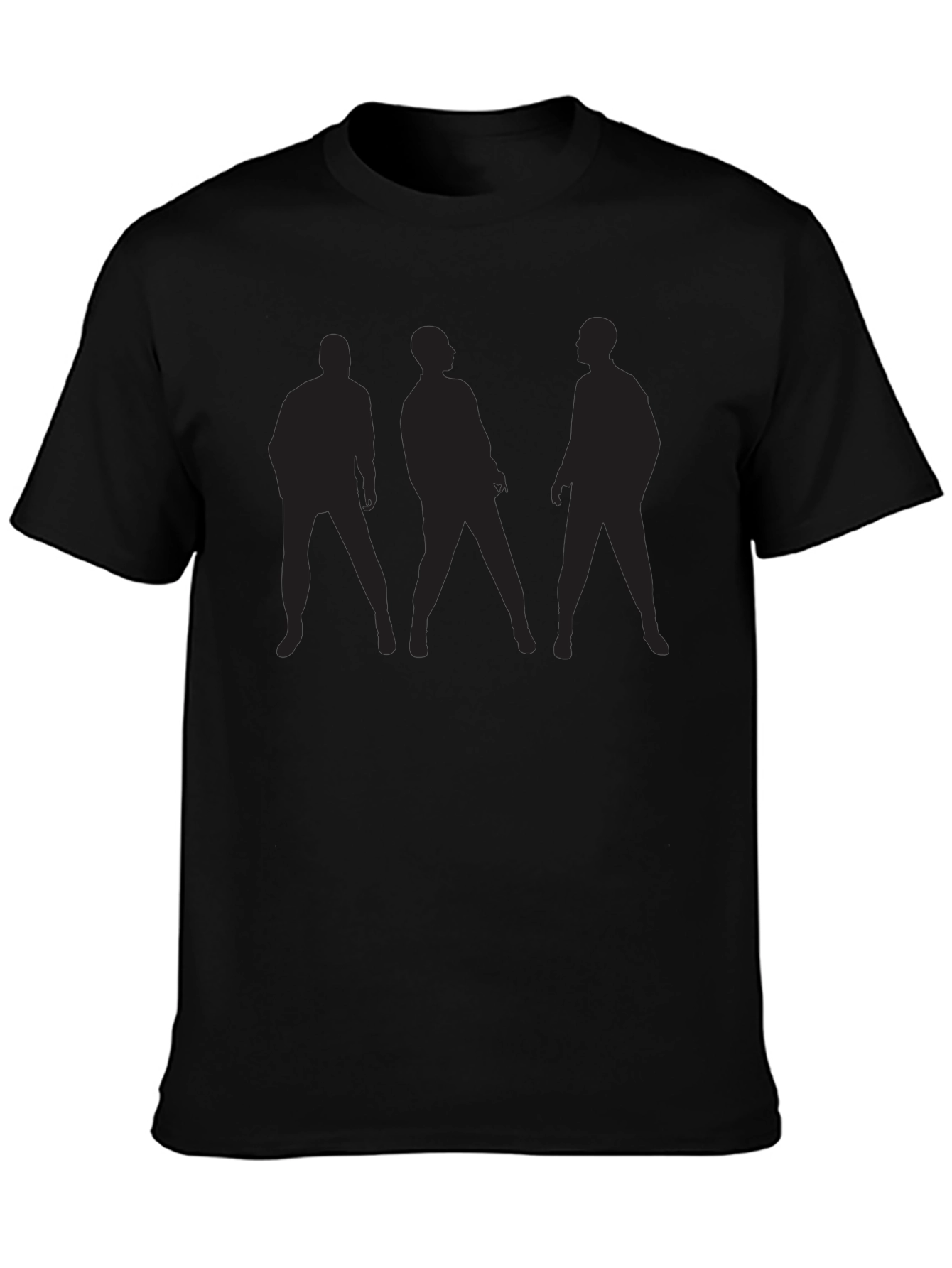 Silhouette Trio Black T-Shirt