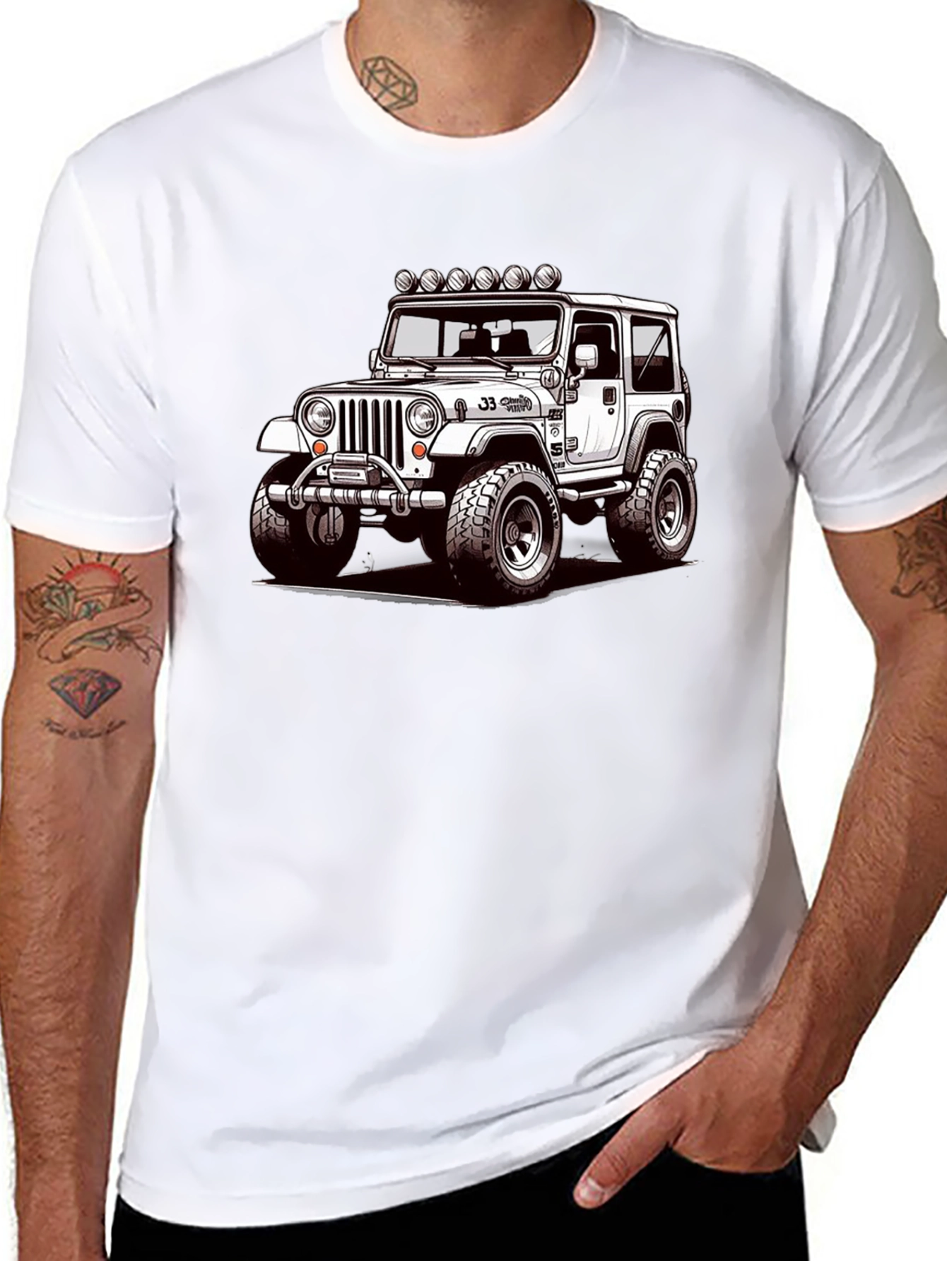 Off-Road Jeep Graphic Tee