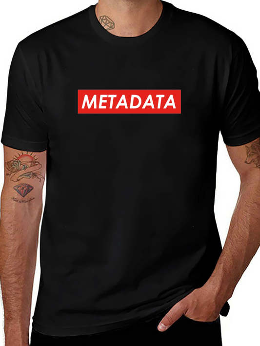 Metadata T-Shirt - Stylish Casual Wear