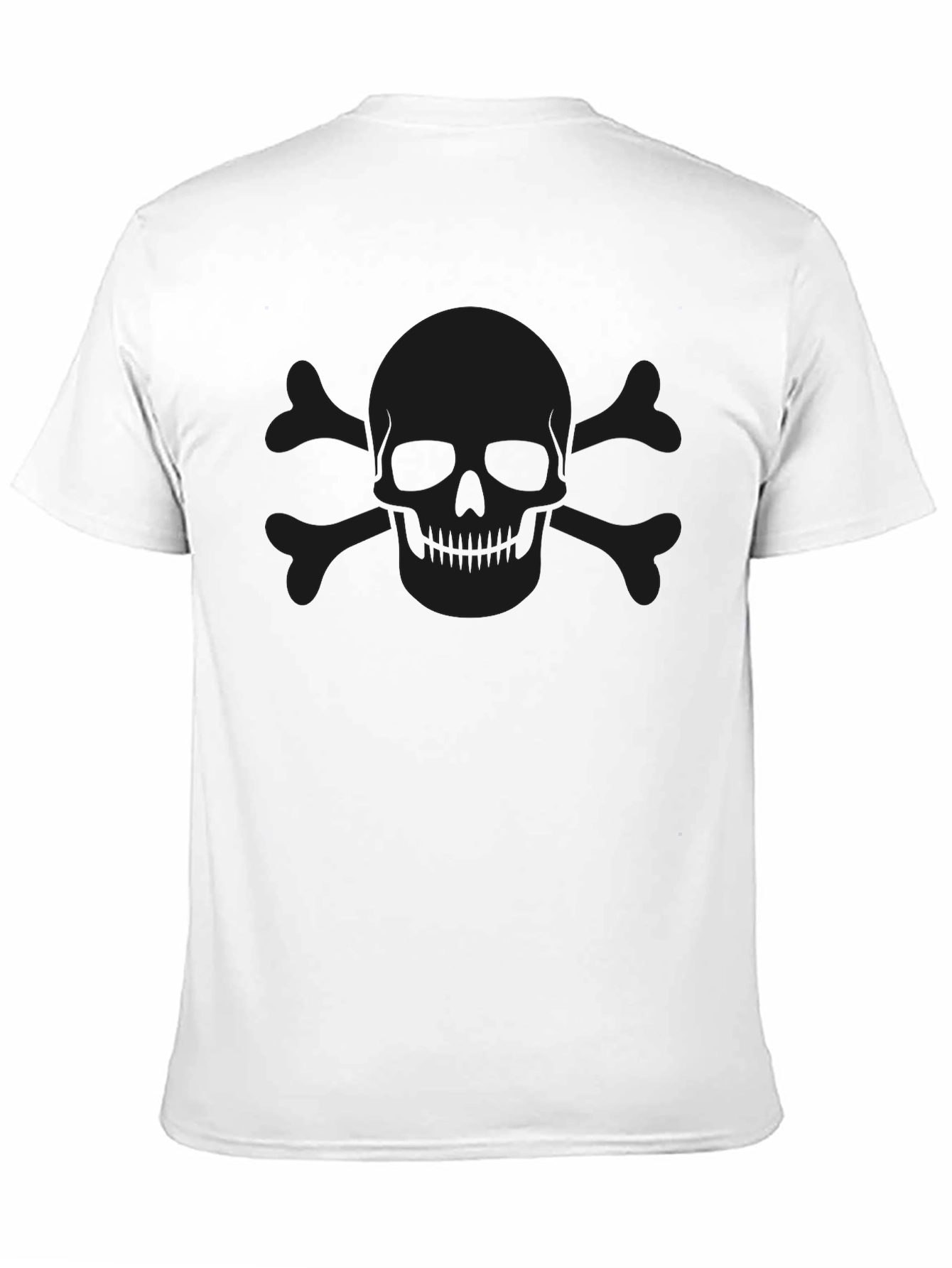 Skull & Crossbones Graphic Black T-Shirt