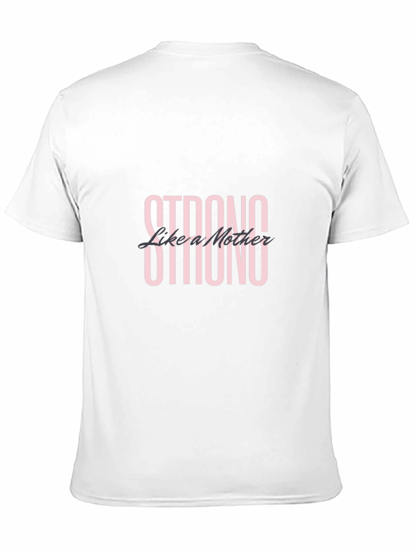 Strong Like a Mother Black Graphic Tee