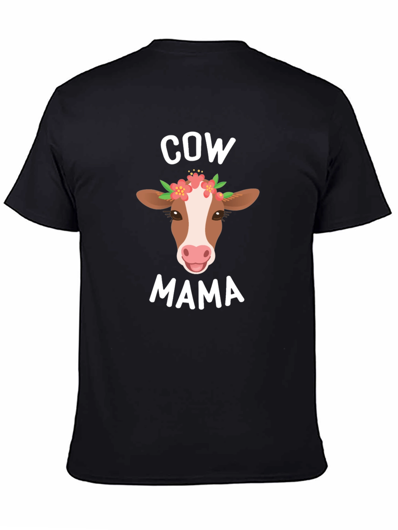 Cow Mama T-Shirt - Cute Farm Animal Tee