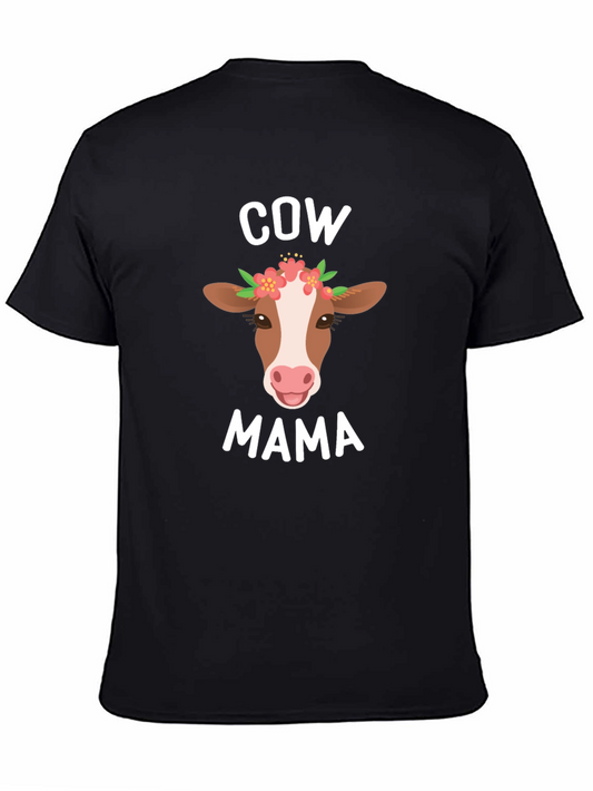 Cow Mama T-Shirt - Cute Farm Animal Tee