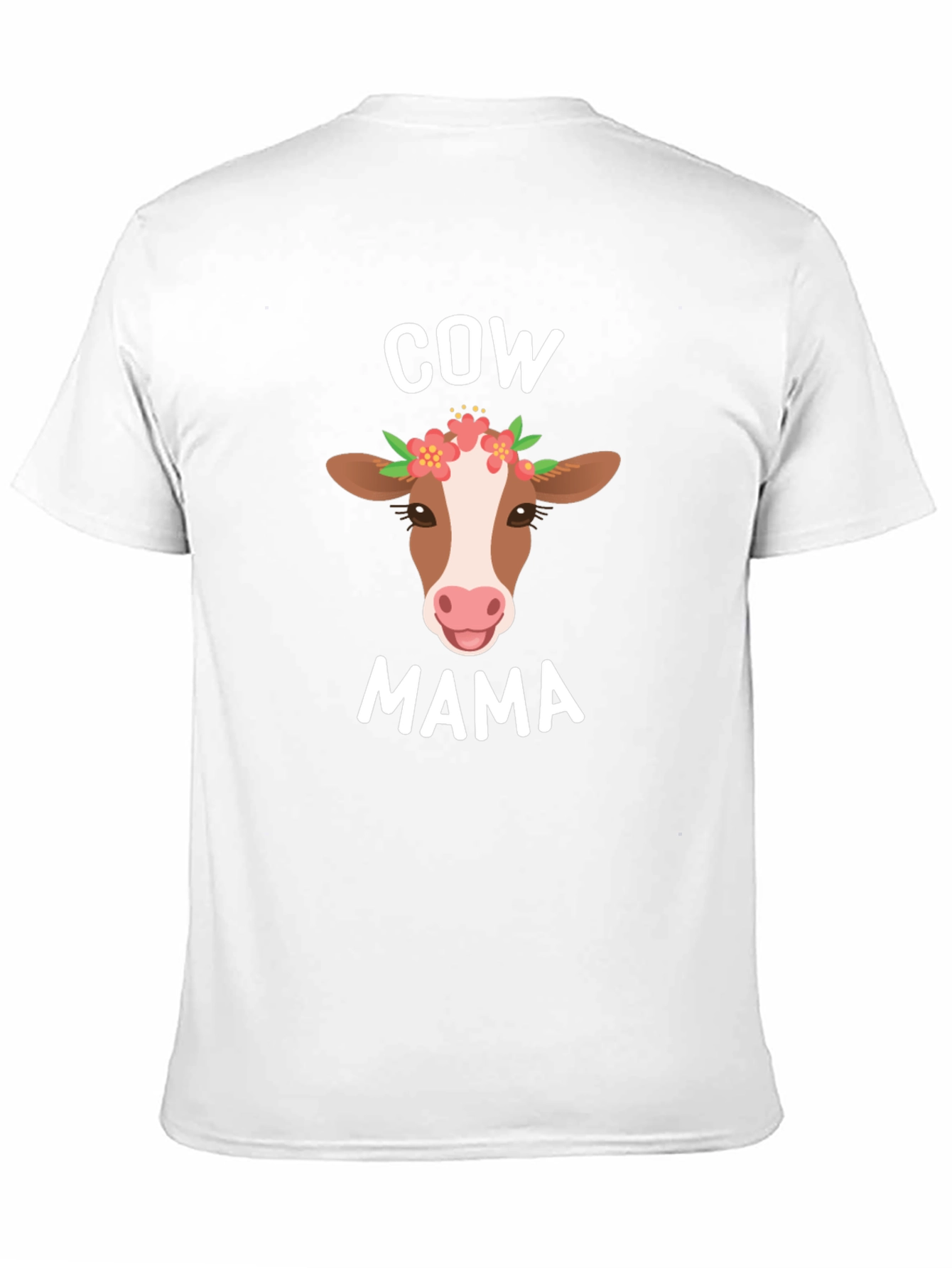 Cow Mama T-Shirt - Cute Farm Animal Tee