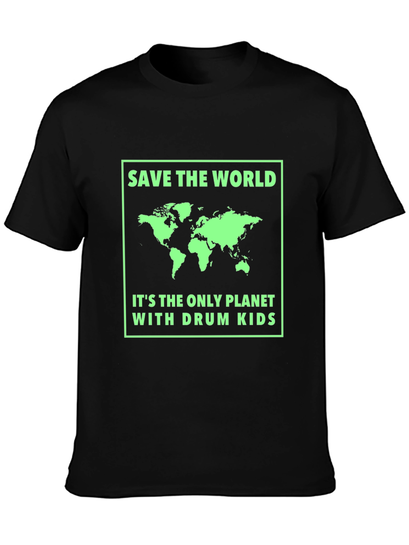 Save the World T-Shirt - Drum Kids Planet