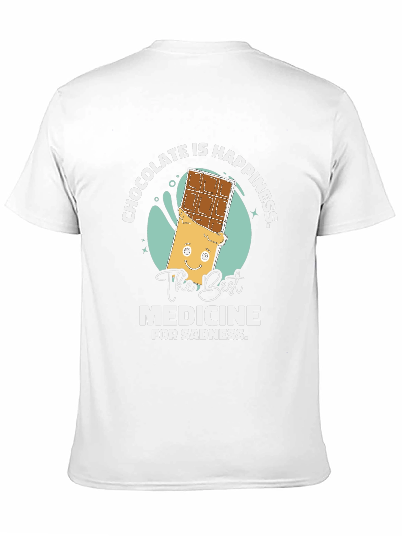 Chocolate is Happiness Graphic T-Shirt