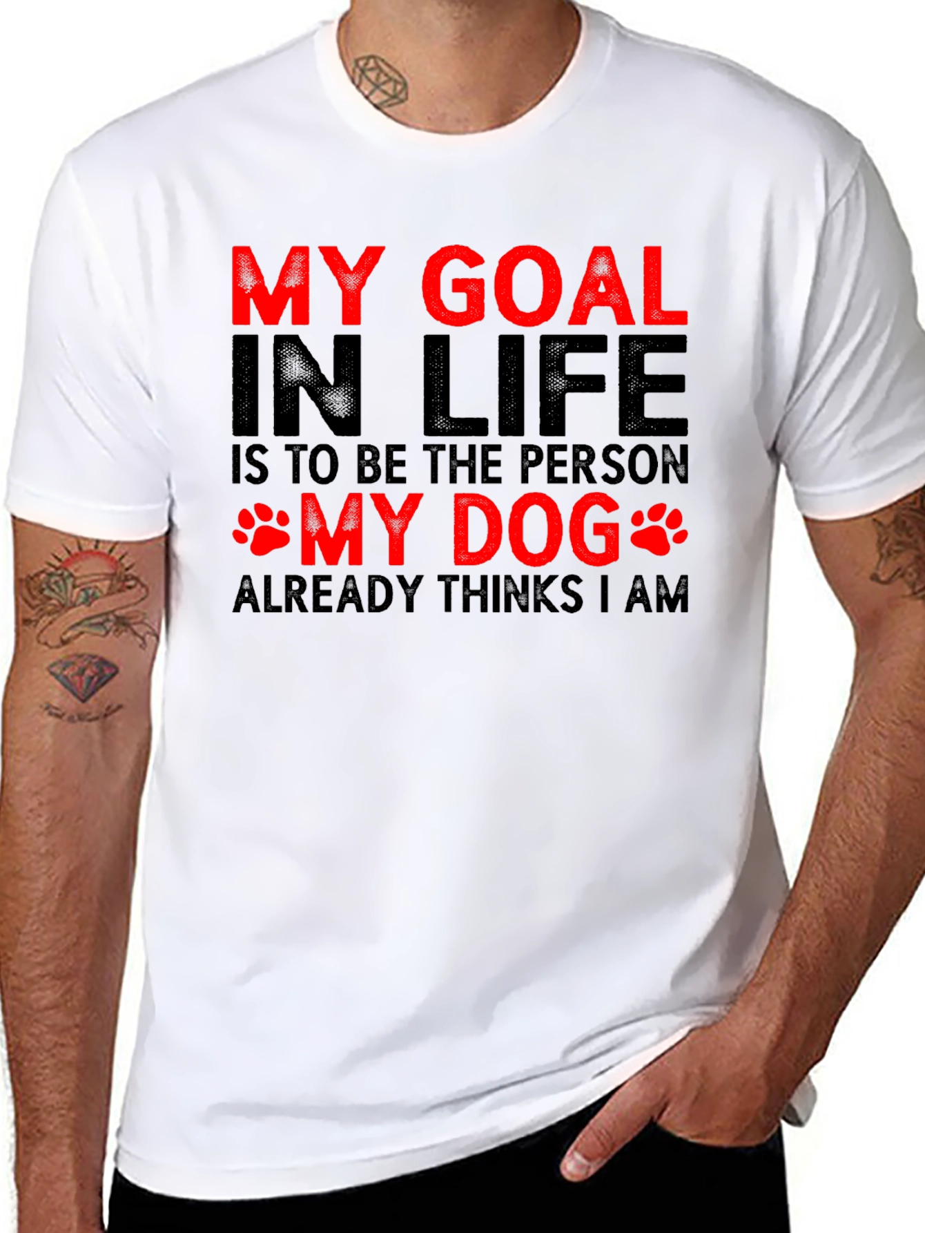 My Dog Thinks I Am Graphic T-Shirt