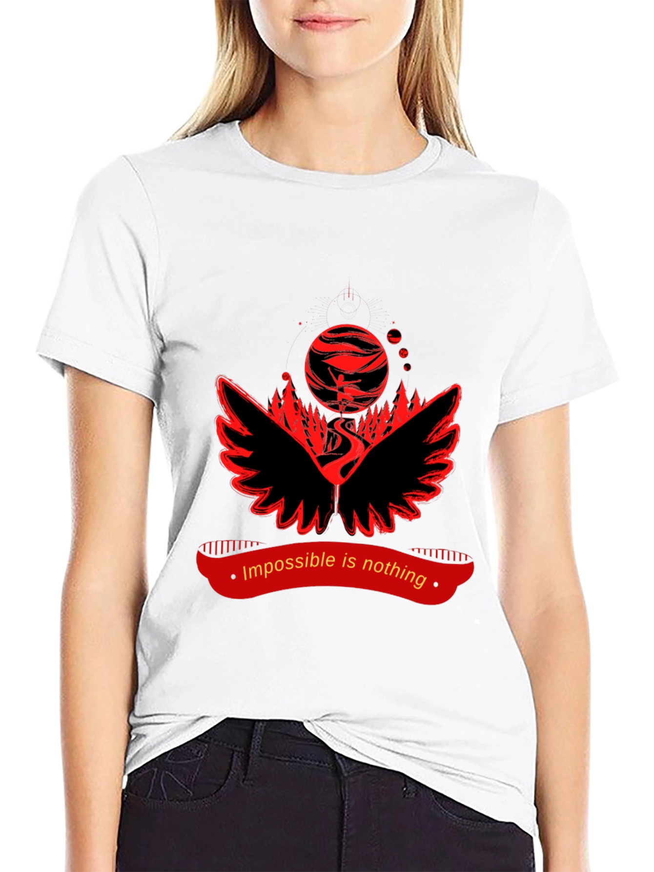 Impossible is Nothing Graphic T-Shirt
