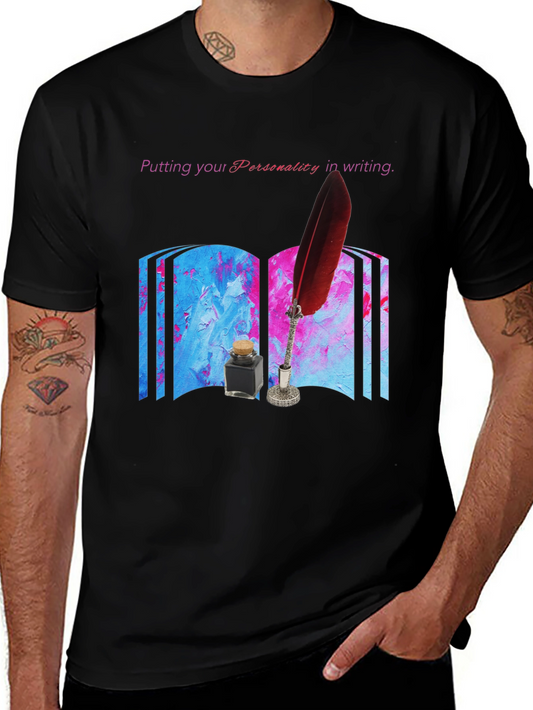 Personality in Writing T-Shirt - Unique Writers Tee