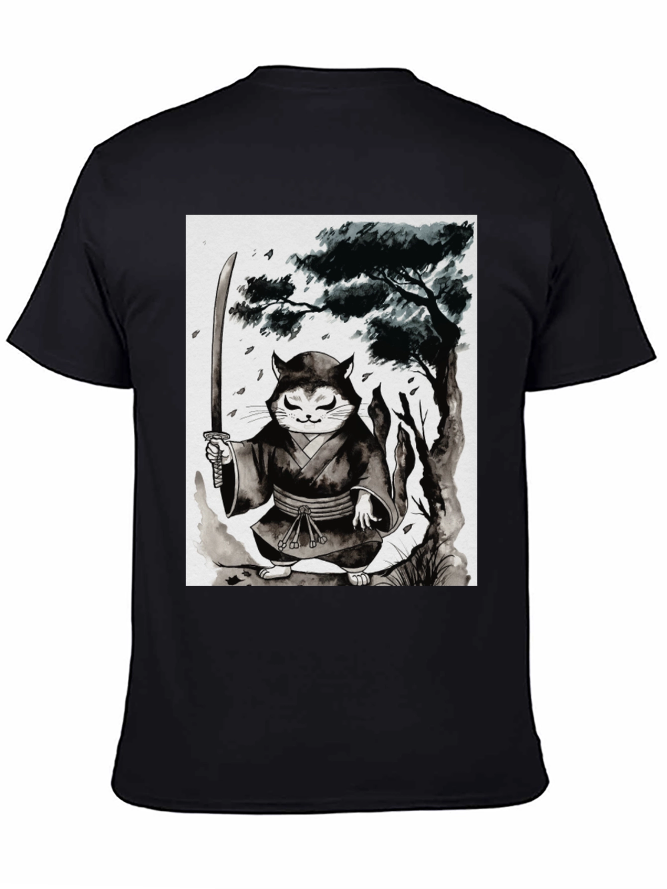 Samurai Cat T-Shirt
