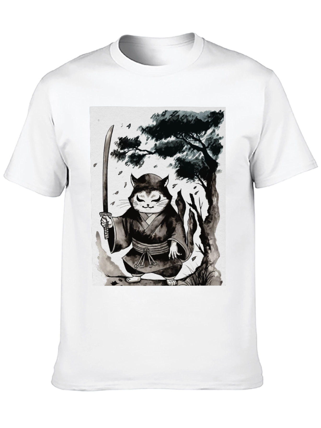 Samurai Cat T-Shirt