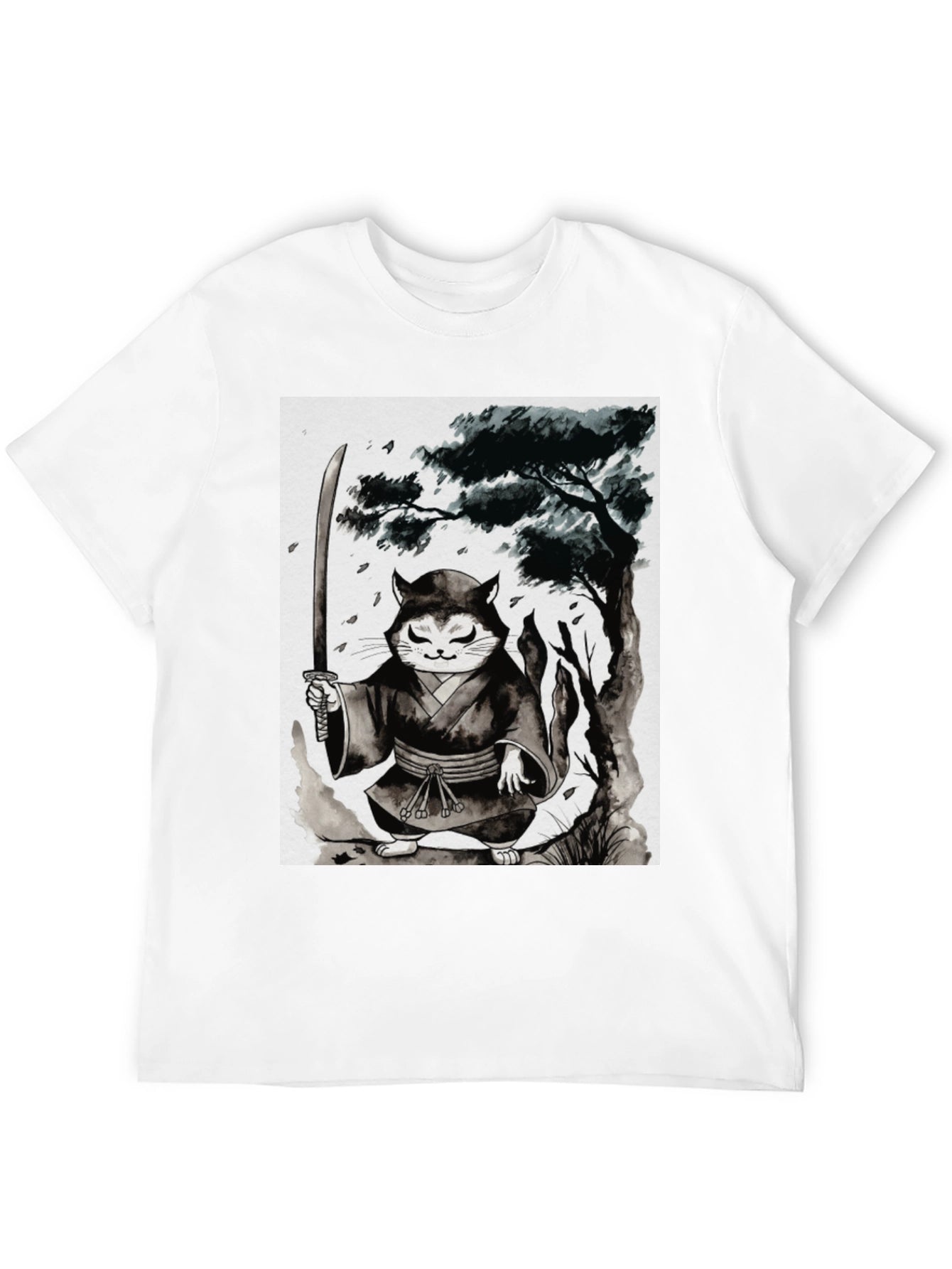 Samurai Cat T-Shirt