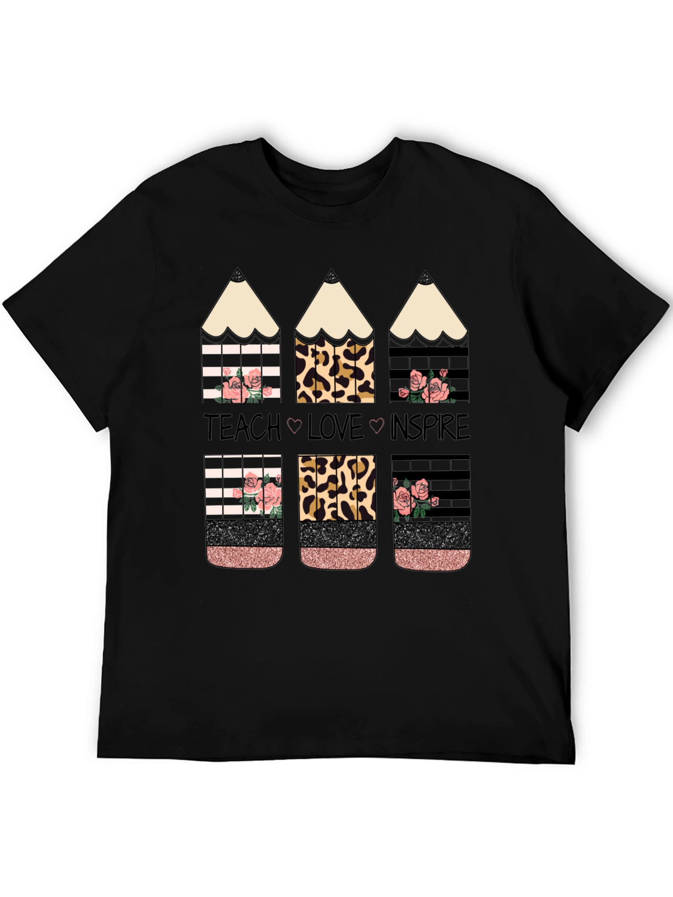 Teach Love Inspire Pencil T-Shirt