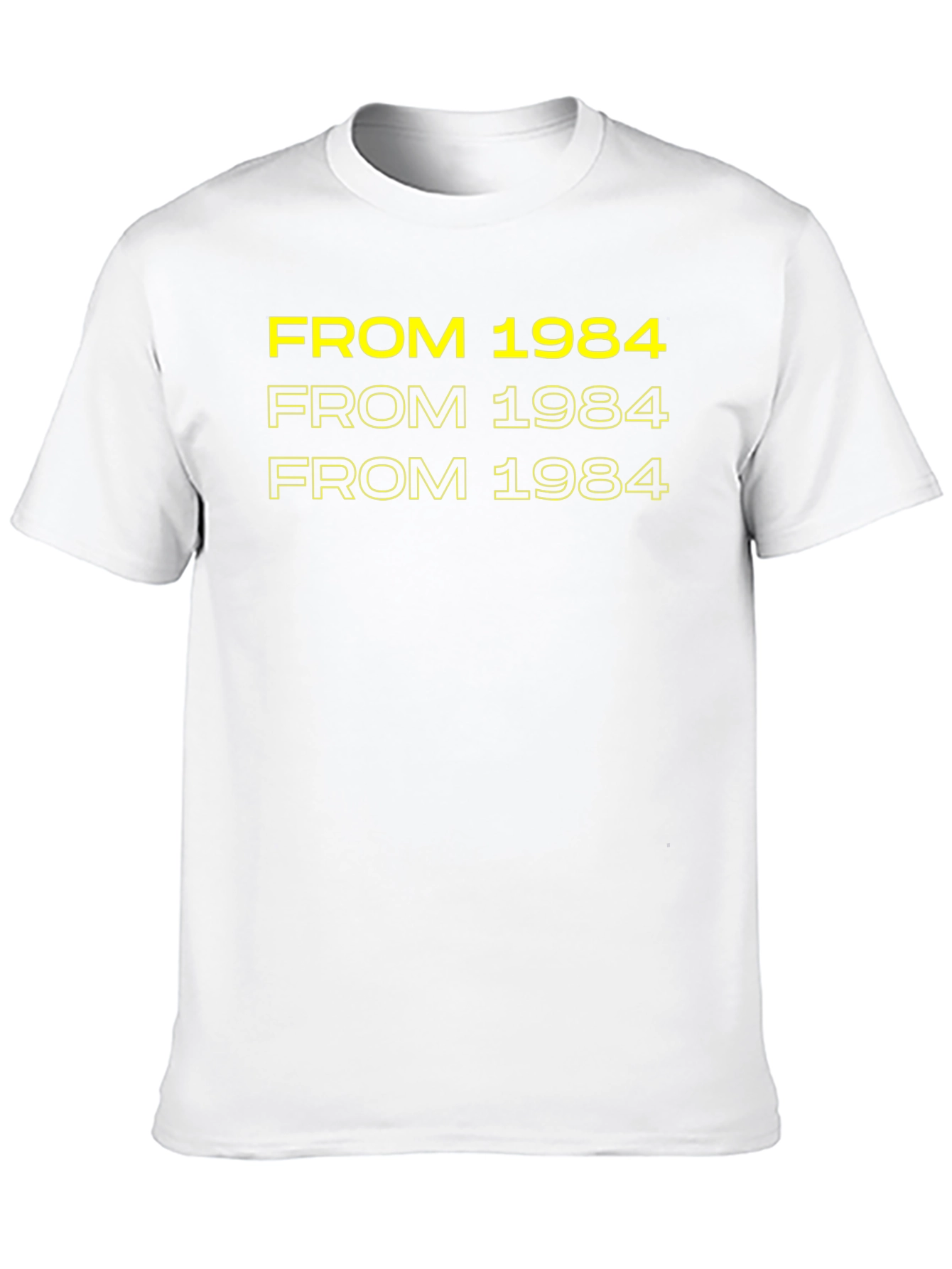 From 1984 Black Graphic Tee