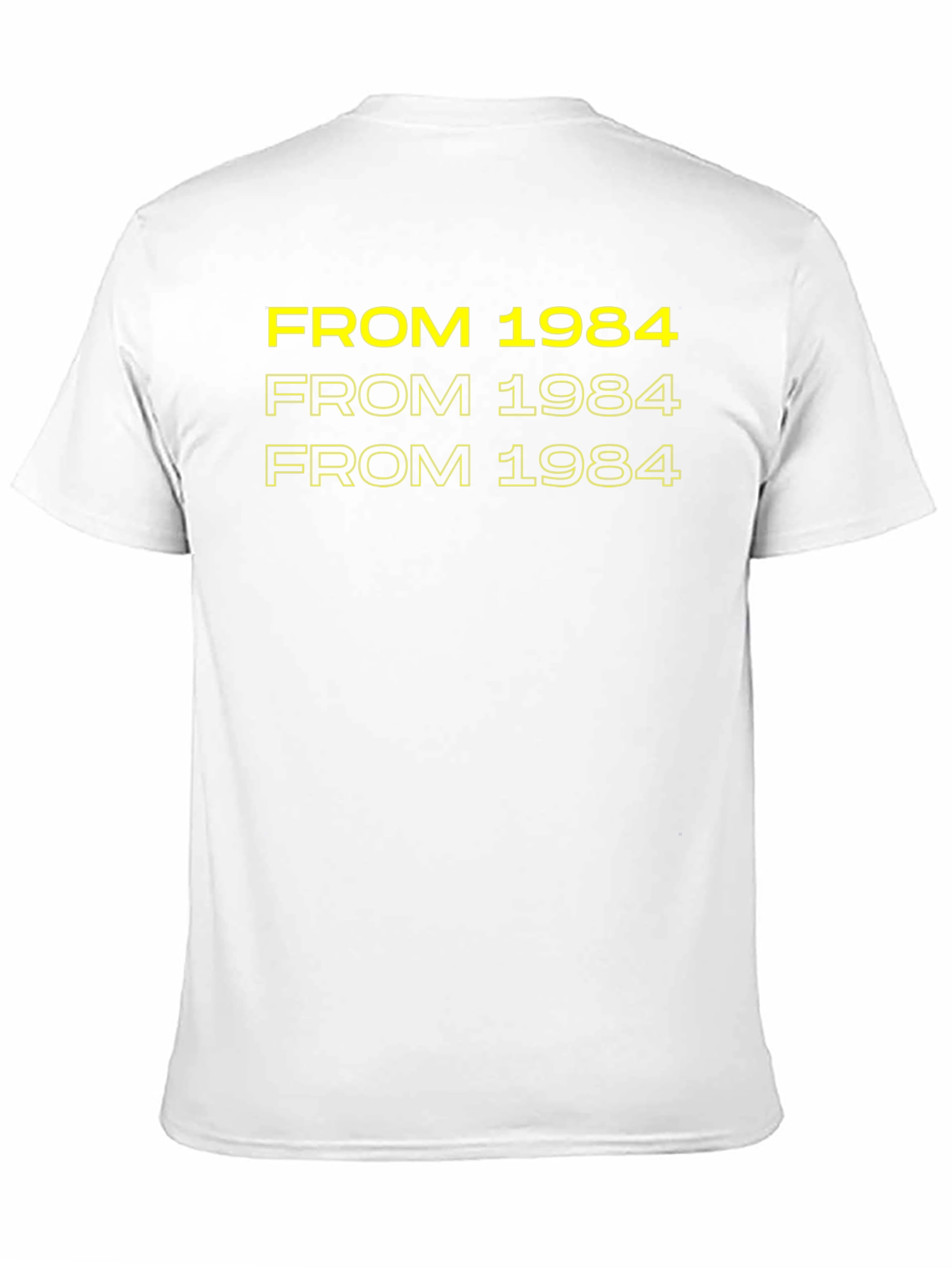 From 1984 Black Graphic Tee