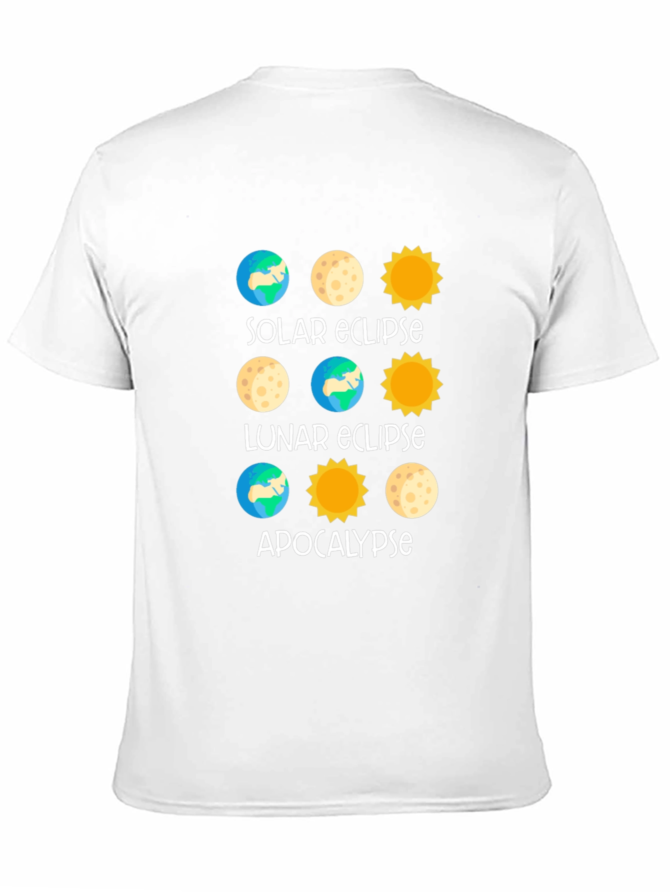 Eclipse Apocalypse Graphic T-Shirt - Black