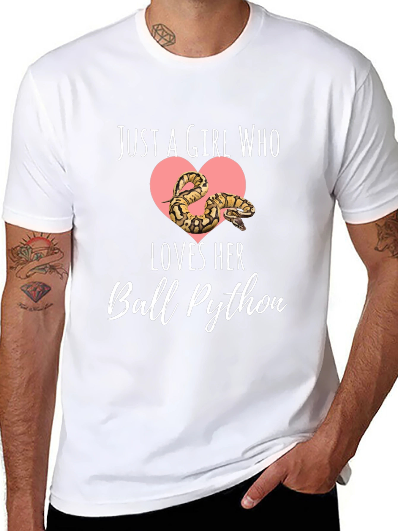 Ball Python Girl T-Shirt